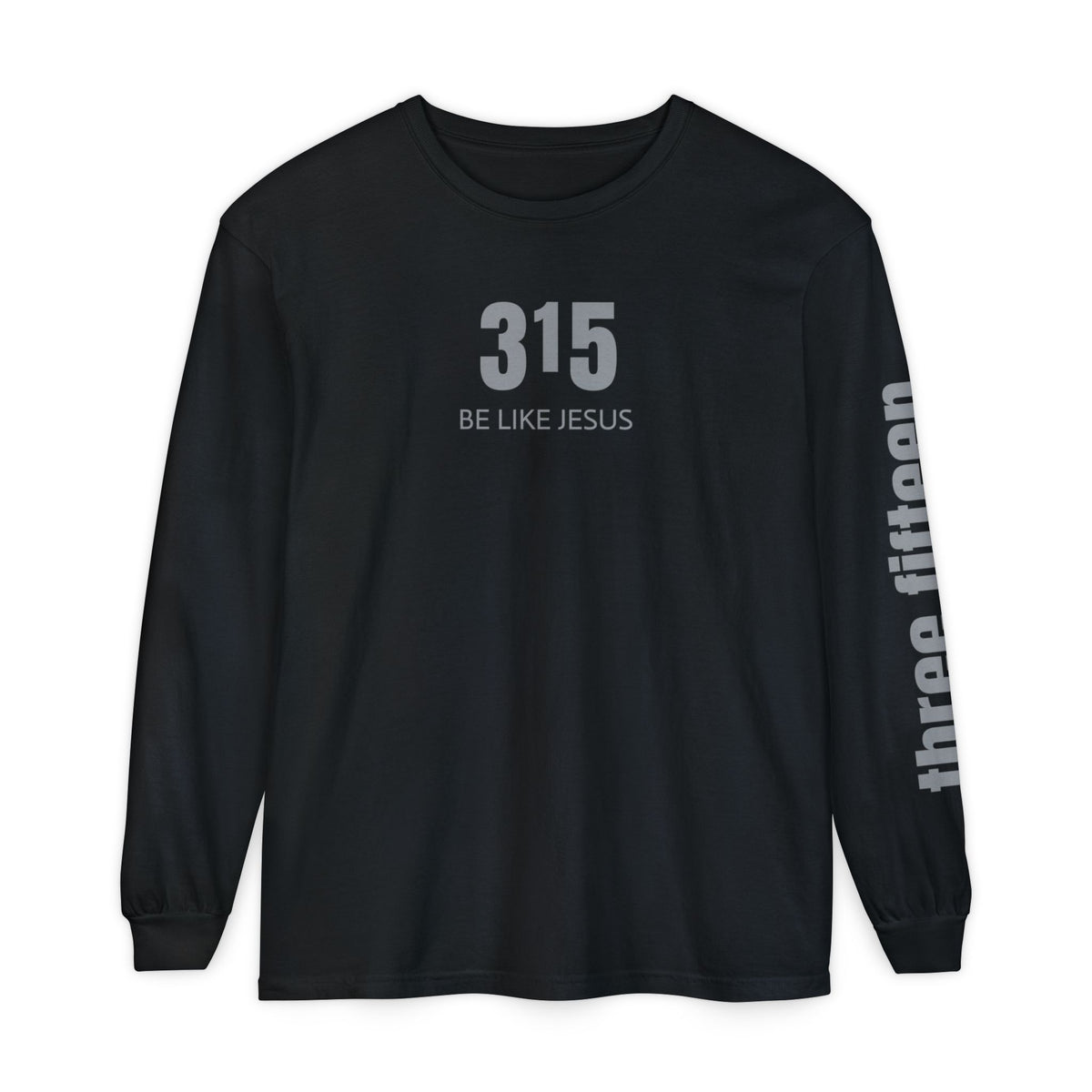 12 - Unisex Long Sleeve T-Shirt - Be Like Jesus Inspirational Casual Wear