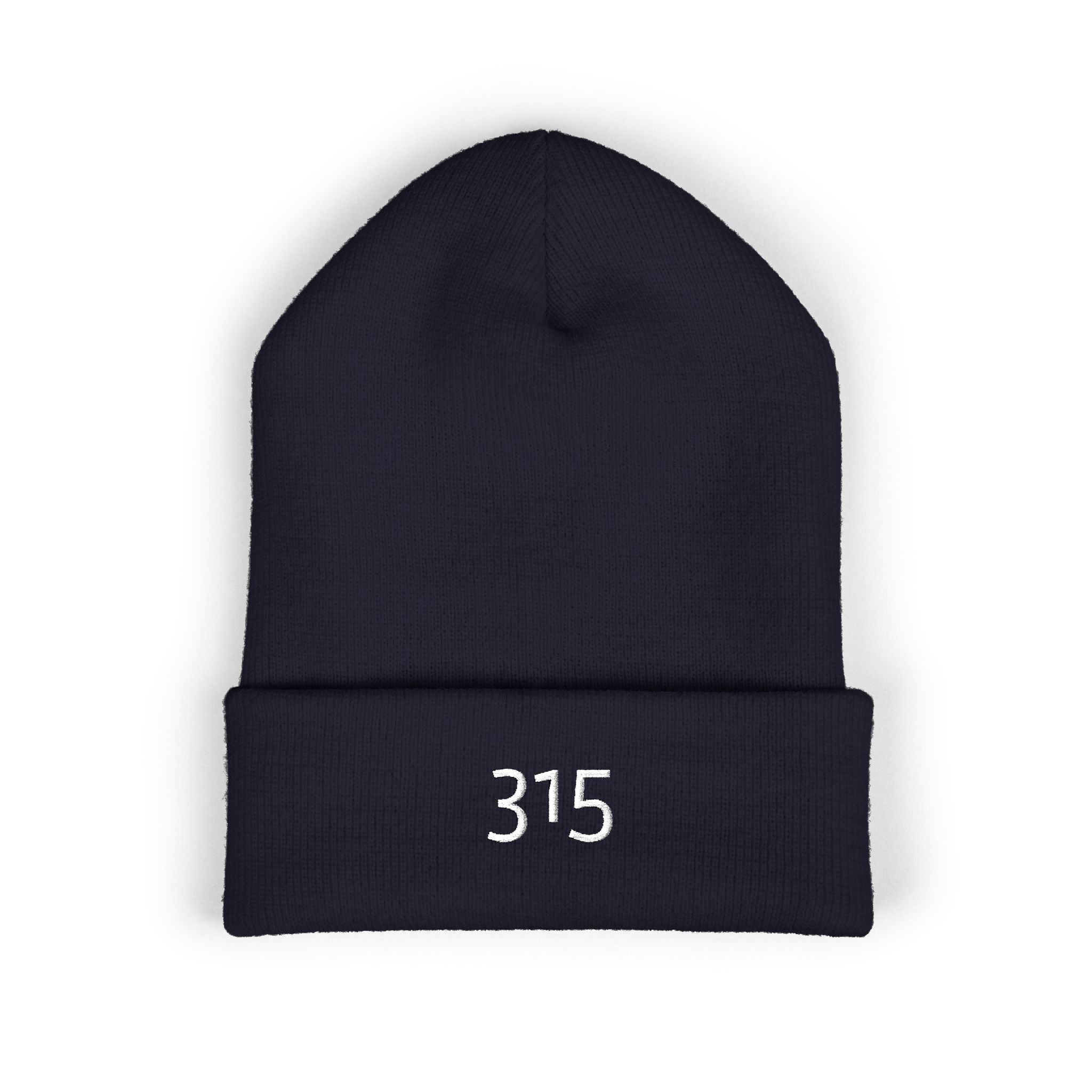 Embroidered Classic Cuffed Beanie - Stylish Warmth for Every Occasion