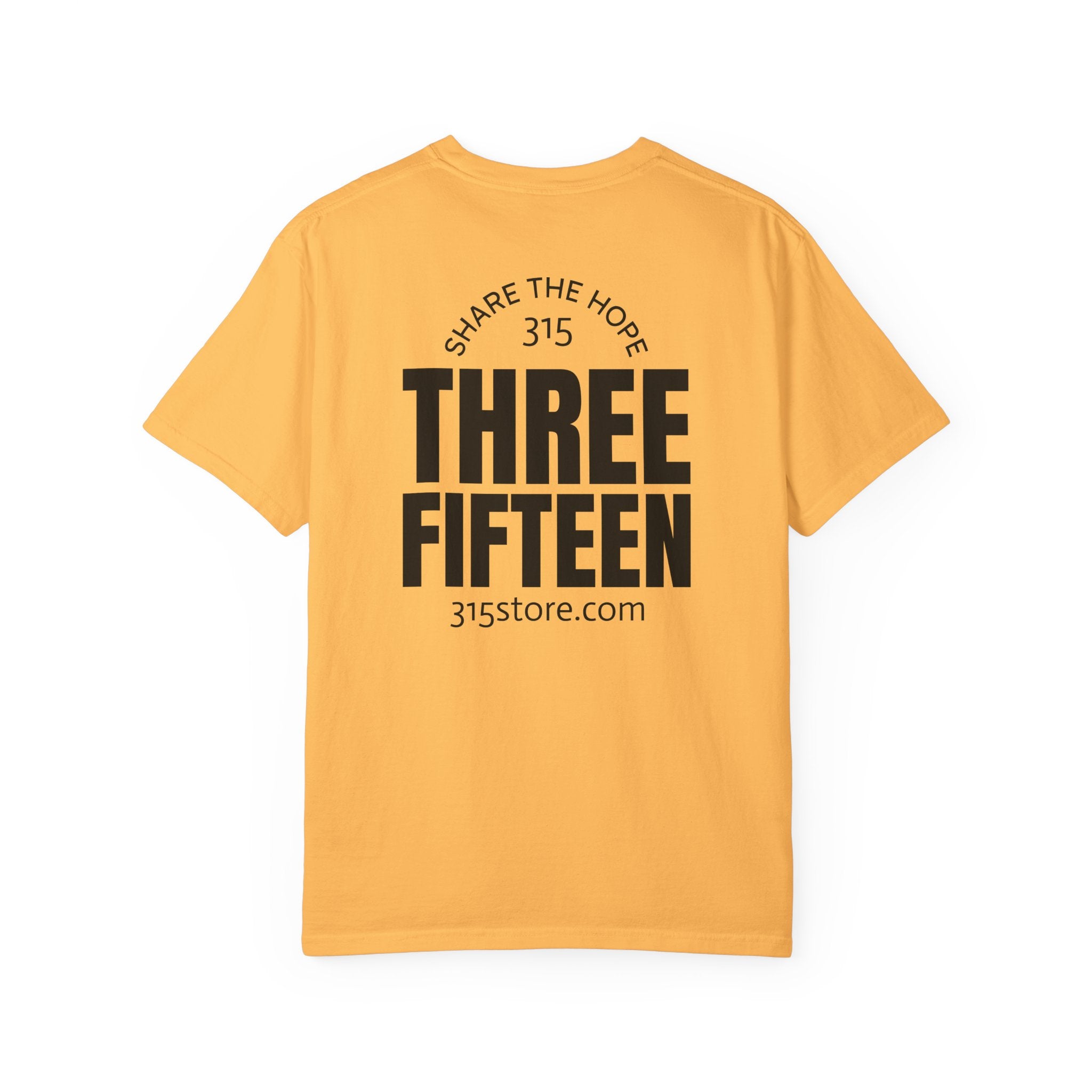 1 - Multi Colors Share the Hope Three Fifteen Graphic T-Shirt