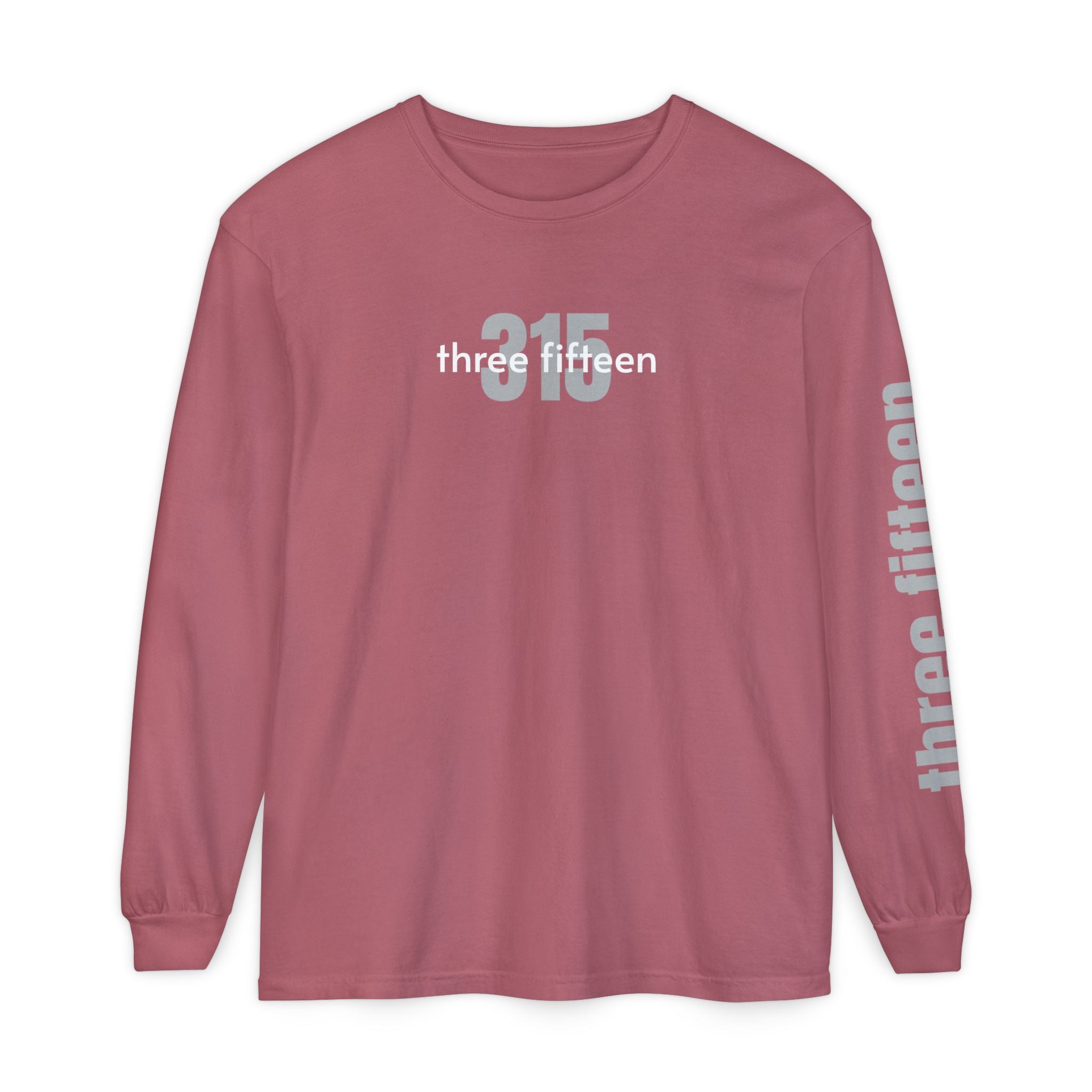 12 - Unisex Long Sleeve T-Shirt - Bold 315 Inspirational Casual Wear