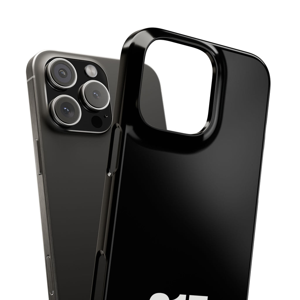 Copy of 36 - Phone case 315 Slim Phone Case — Motivational Black Protective Cover