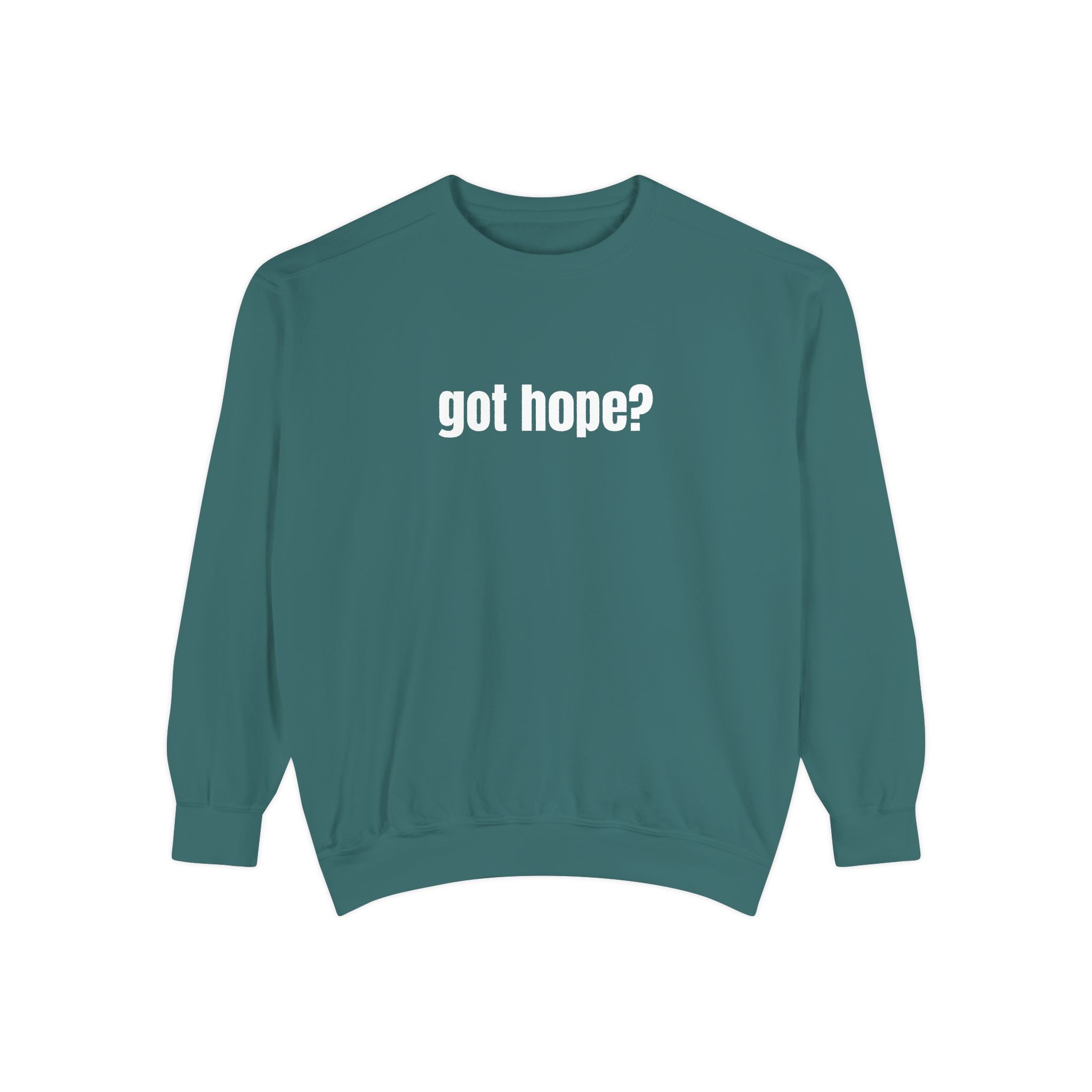 Got Hope - Multi Color Cozy “A Helping Hand” Unisex Garment-Dyed Sweatshirt for Everyday Comfort