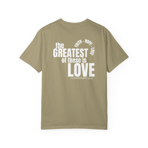 01 - Multi Color - The Greatest of These - Multi Colors 315 Graphic T-Shirt
