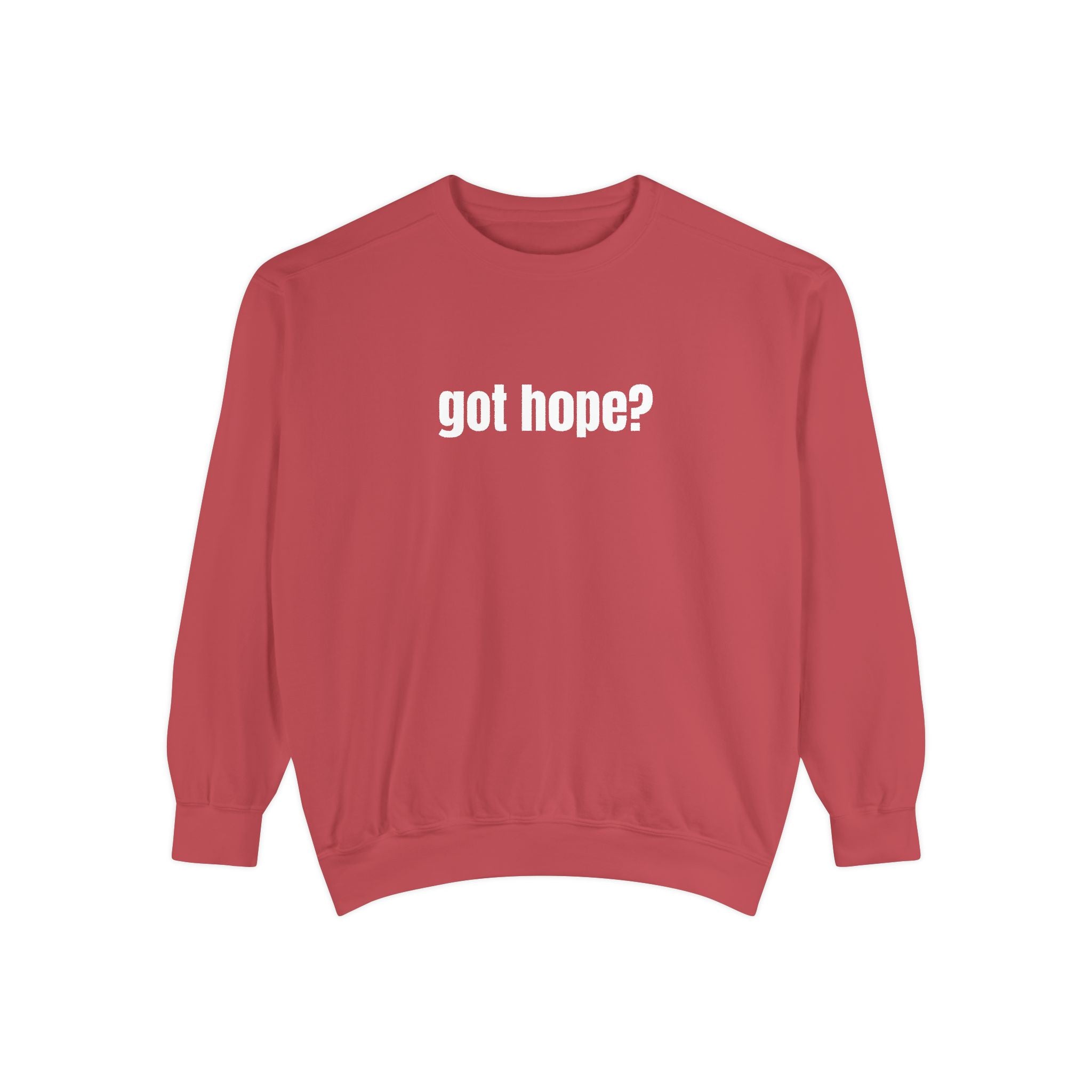 Got Hope - Multi Color Cozy “A Helping Hand” Unisex Garment-Dyed Sweatshirt for Everyday Comfort