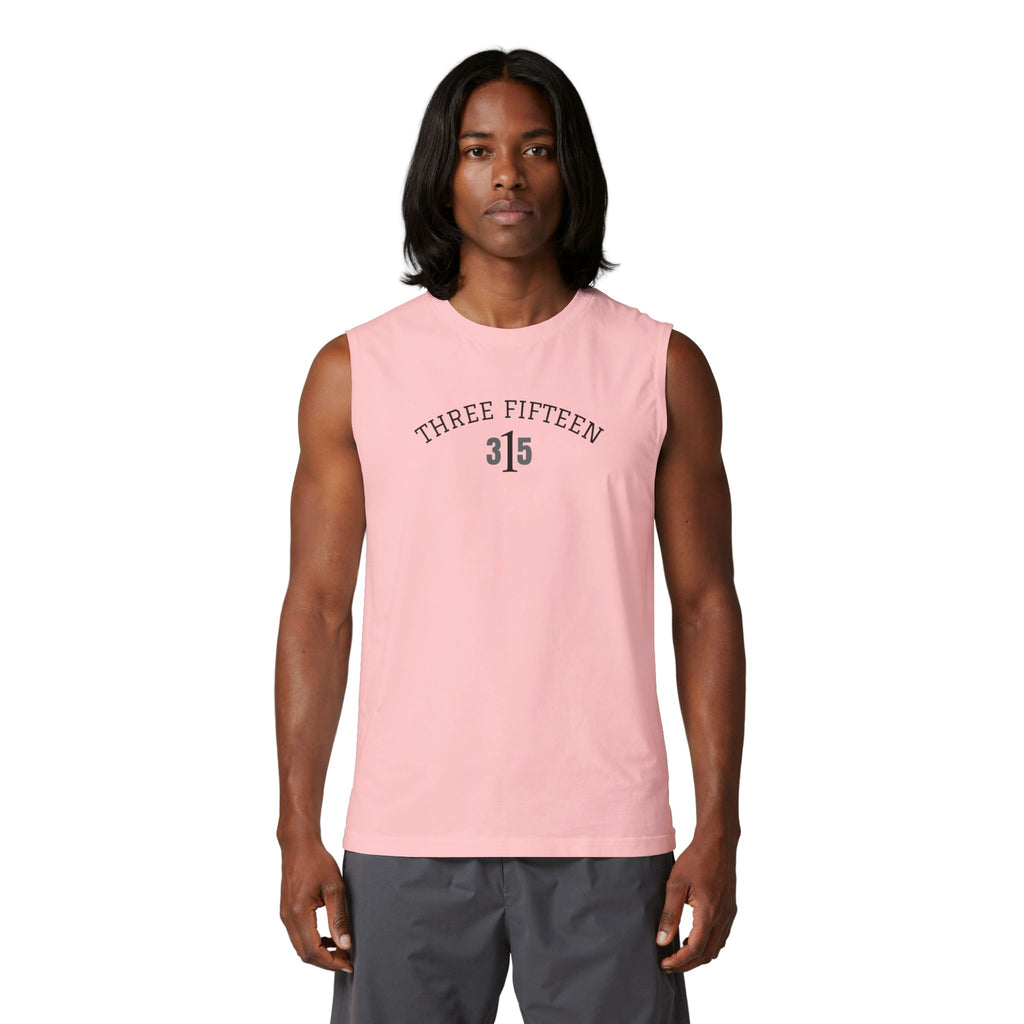 1131 - Muscle Tank — 'the 315' Minimalist Fitness Graphic Tank Top