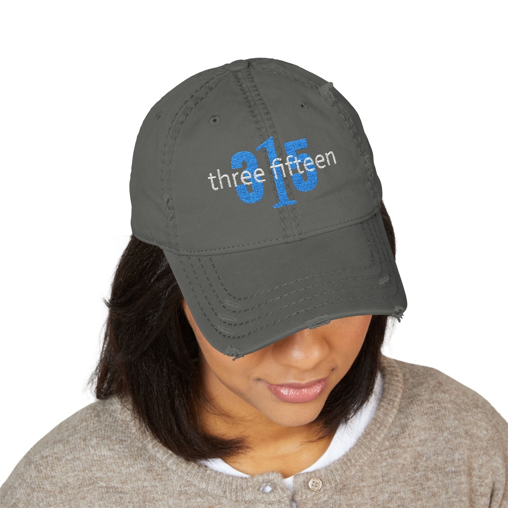 3 - Hat Distressed Embroidered Oversized 1 Dad Hat - Casual Chic Accessory