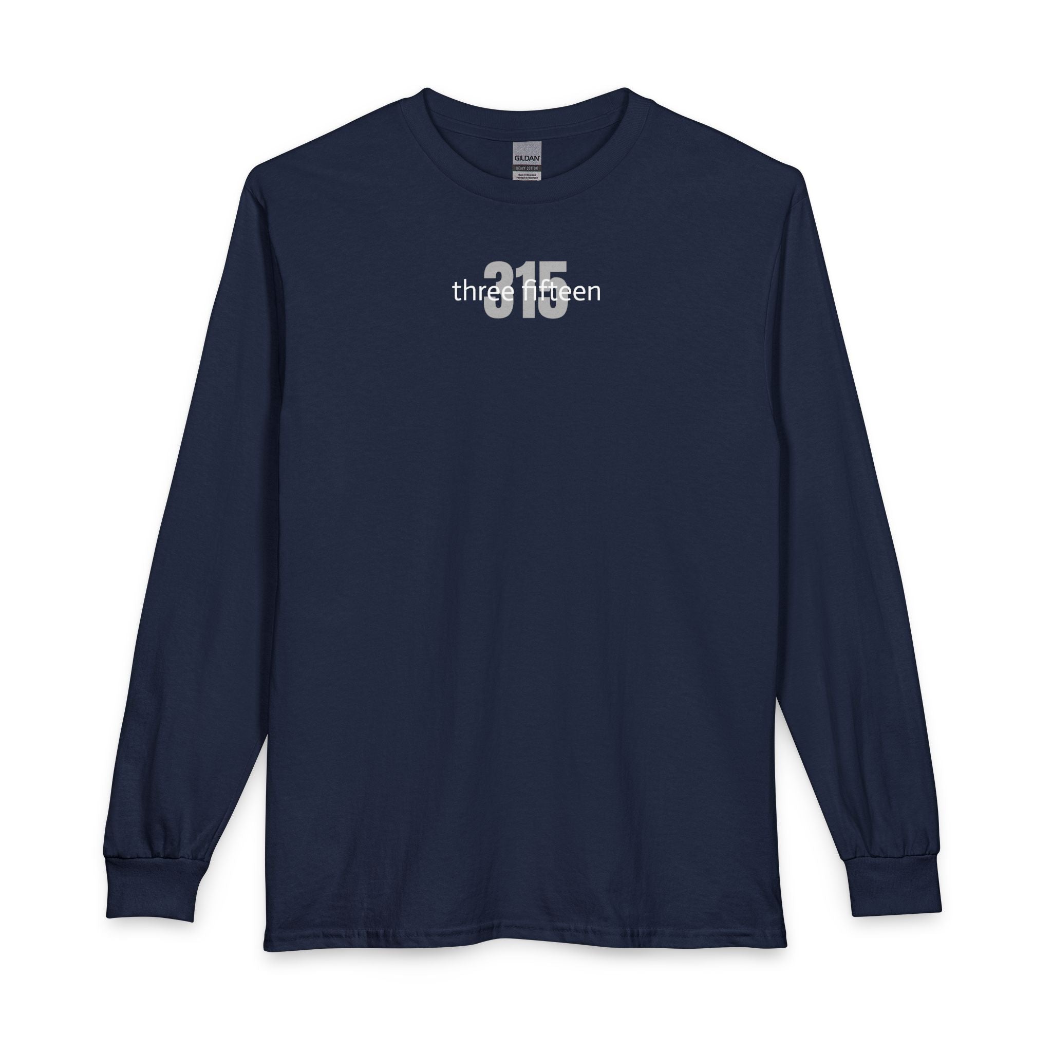 12 - Multi Colors Gildan 315 Logo Long Sleeve Shirt — Minimal City Code Tee