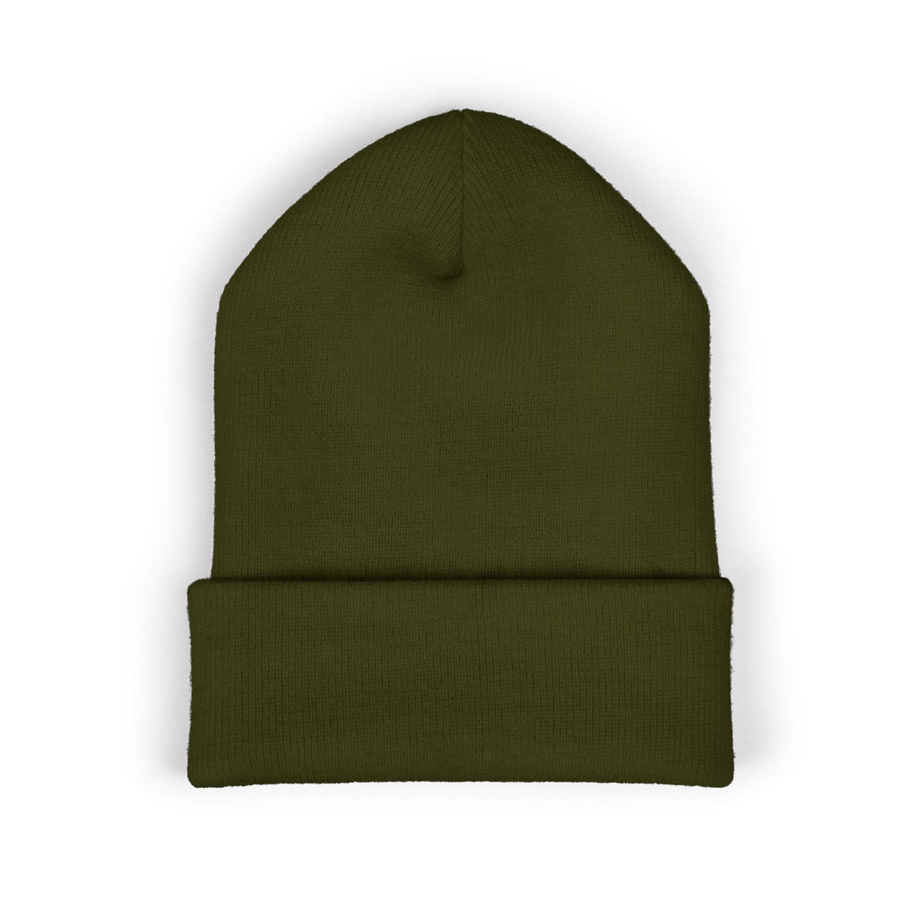 Embroidered Classic Cuffed Beanie - Stylish Warmth for Every Occasion