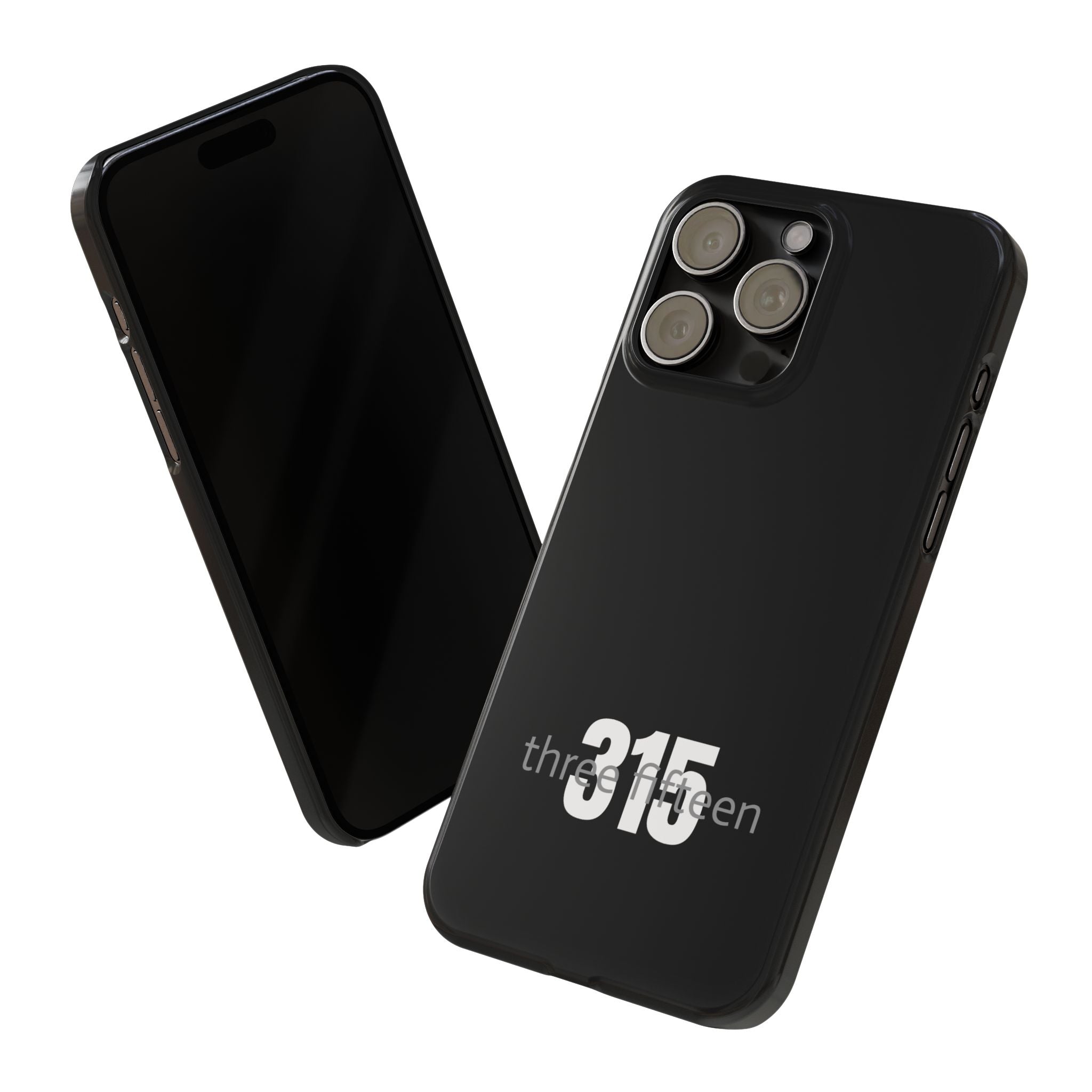Copy of 36 - Phone case 315 Slim Phone Case — Motivational Black Protective Cover