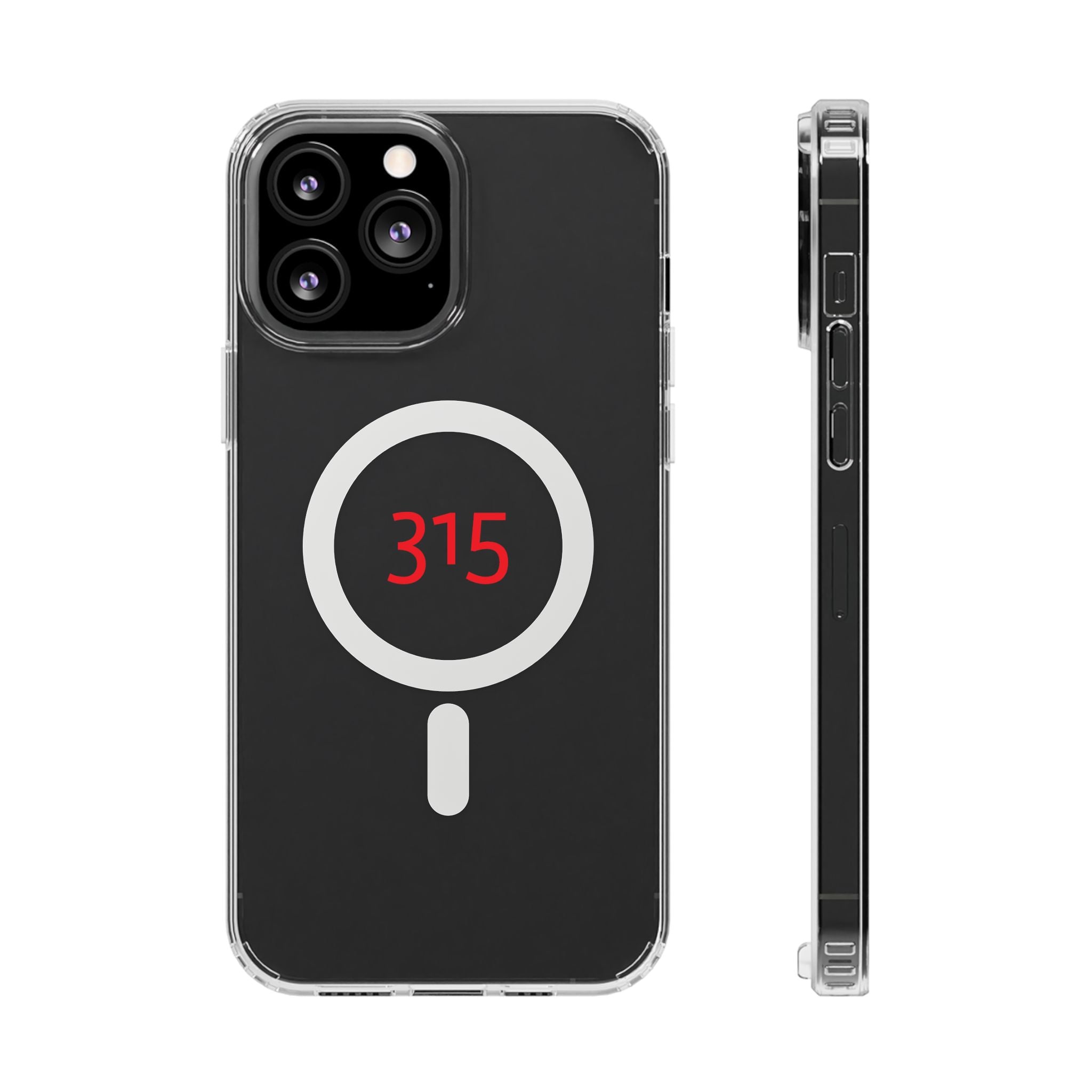 Clear Magnetic Impact Phone Case — Transparent Shockproof MagSafe-Compatible