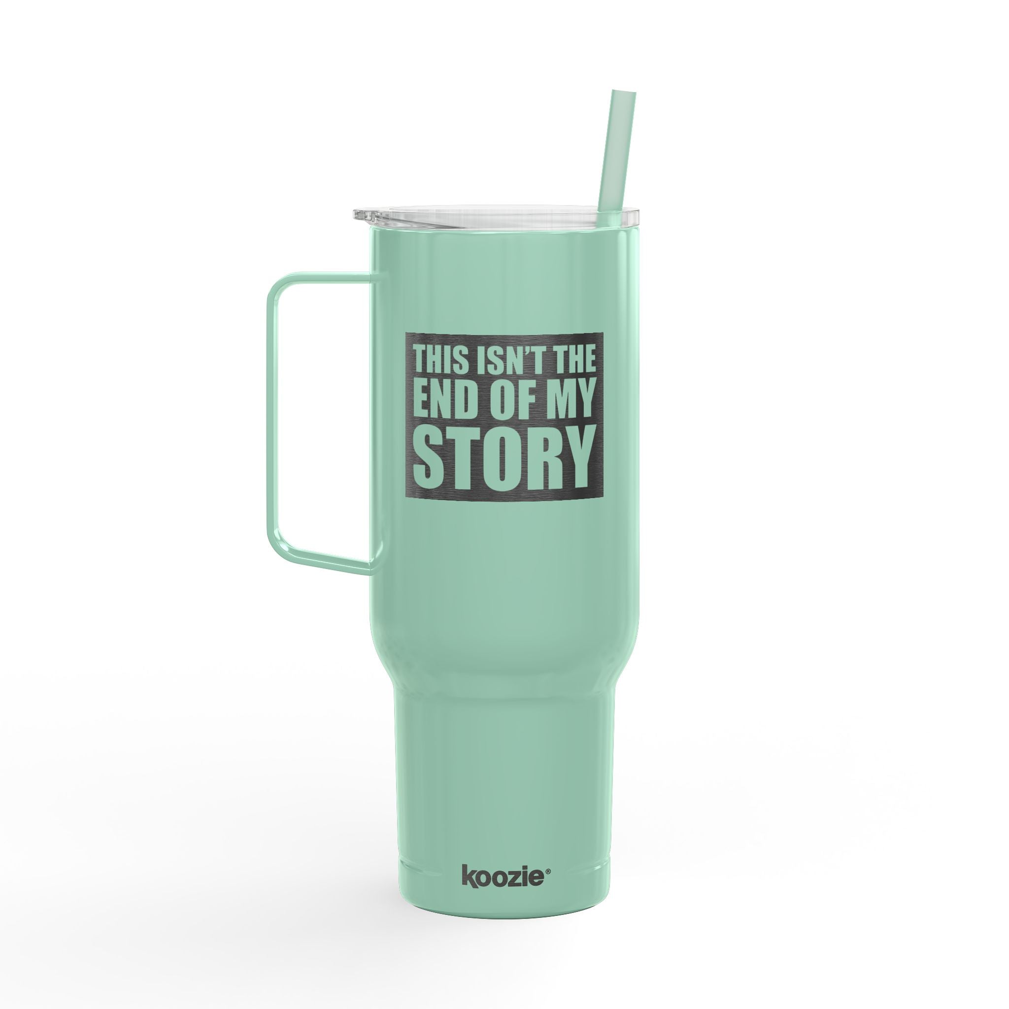 Engraved Insulated Tumbler - 40oz - Inspirational Quote