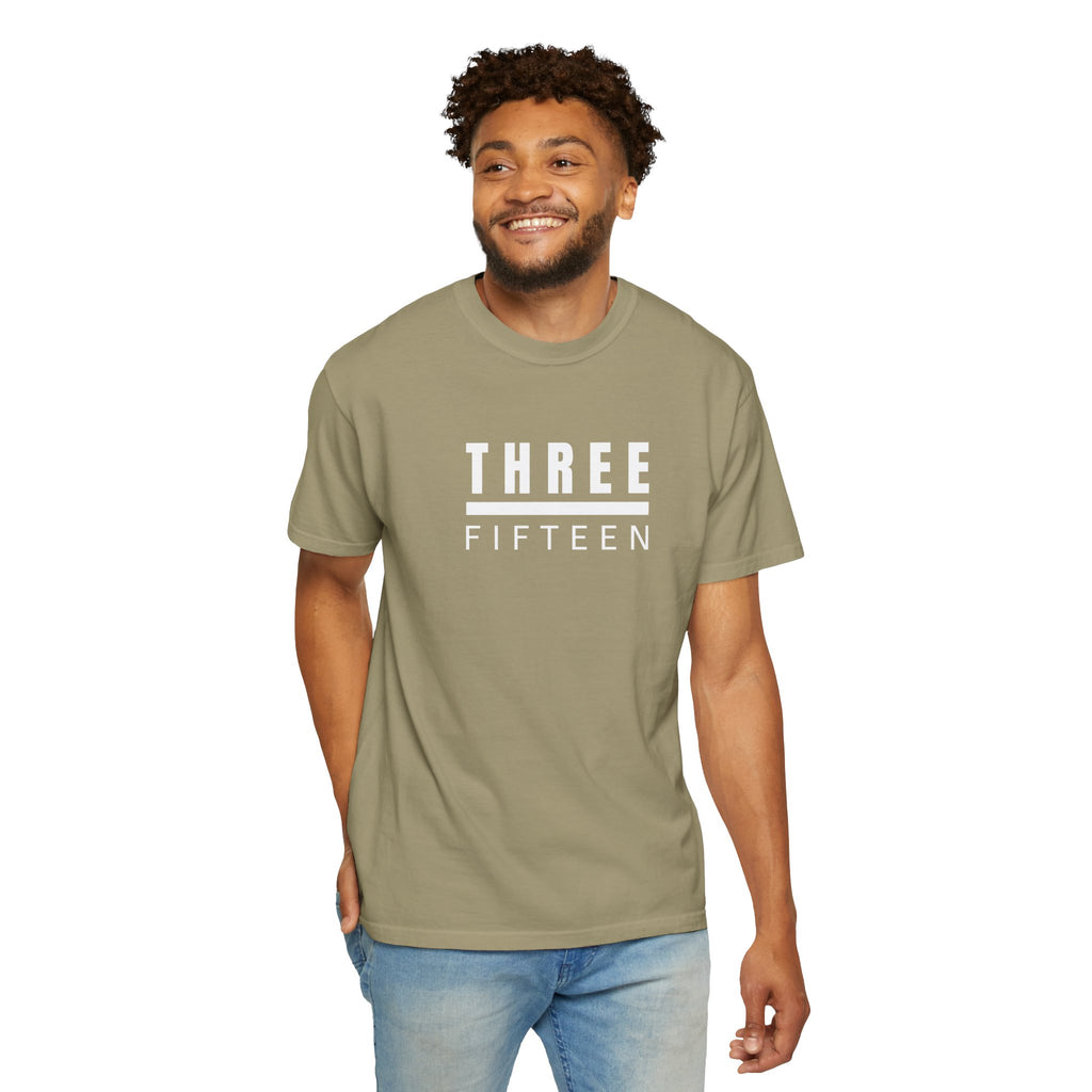 1 - Multi Colors Three Fifteen Graphic T-Shirt