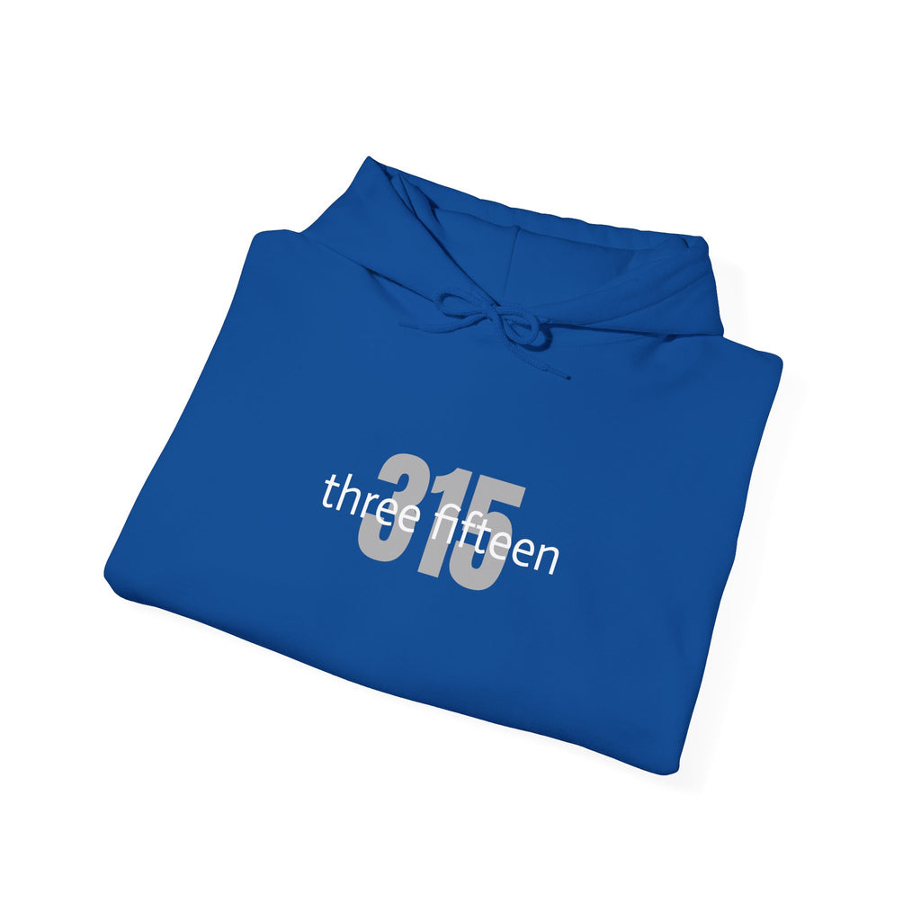 16 - Multi Color Printed Bold 315 Three Fifteen Inspirational Quote Hoodie - This Isn't The End Of My Story
