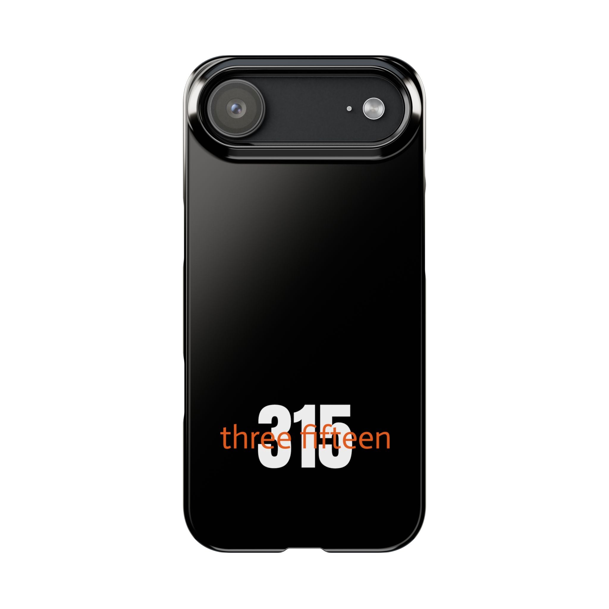 36 - Phone case 315 Slim Phone Case — Motivational Black Protective Cover