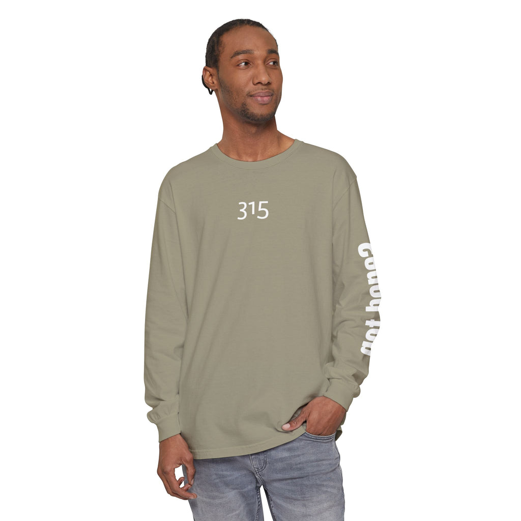 315 A Helping Hand Unisex Long Sleeve T-Shirt - Inspirational Casual Wear