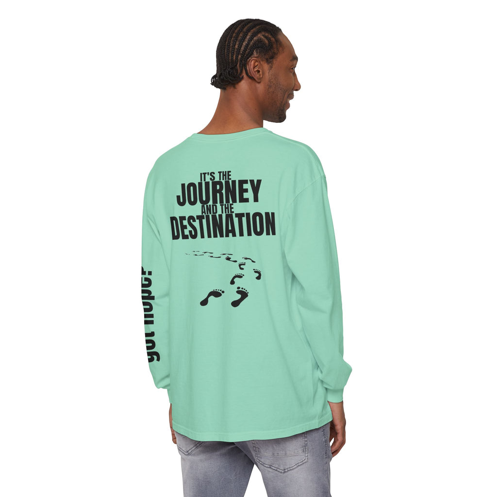 315 It’s the Journey Unisex Long Sleeve T-Shirt - Inspirational Casual Wear