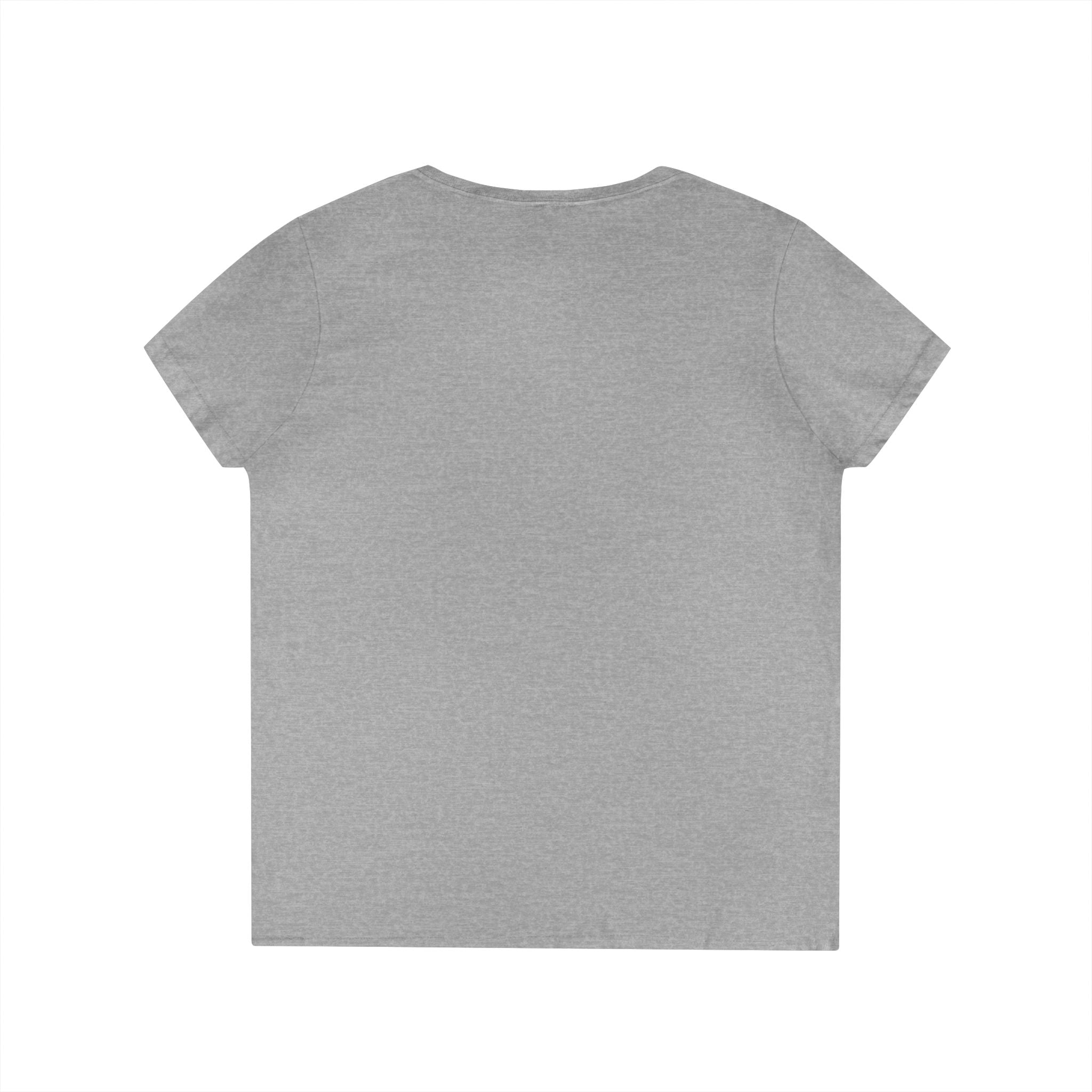 Multi Color Casual V-Neck T-Shirt with Minimalist Design 315