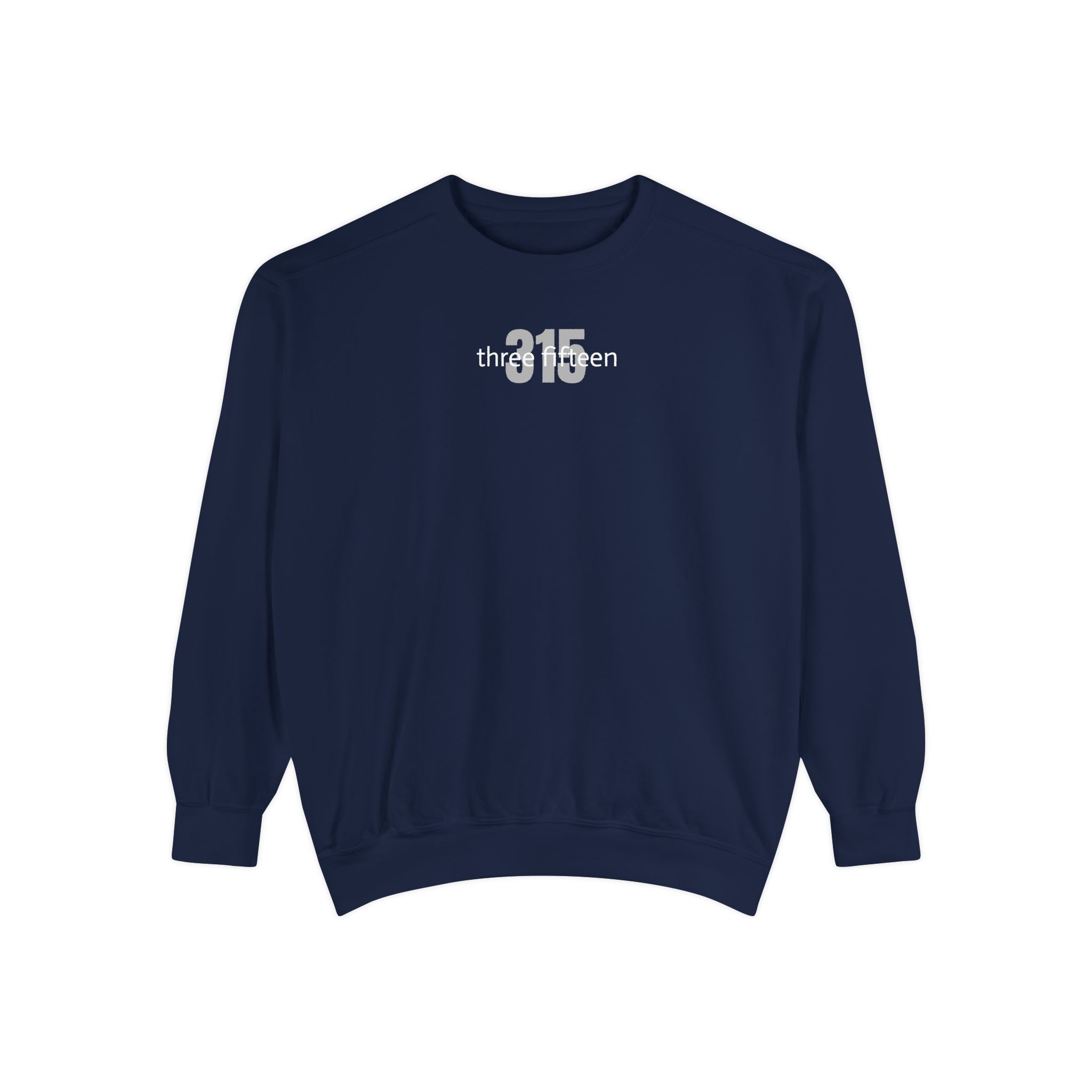 15 - Sweatshirt Bold 315 Multi Color - Embroidered Minimalist Logo Sweatshirt —Crewneck Casual Pullover