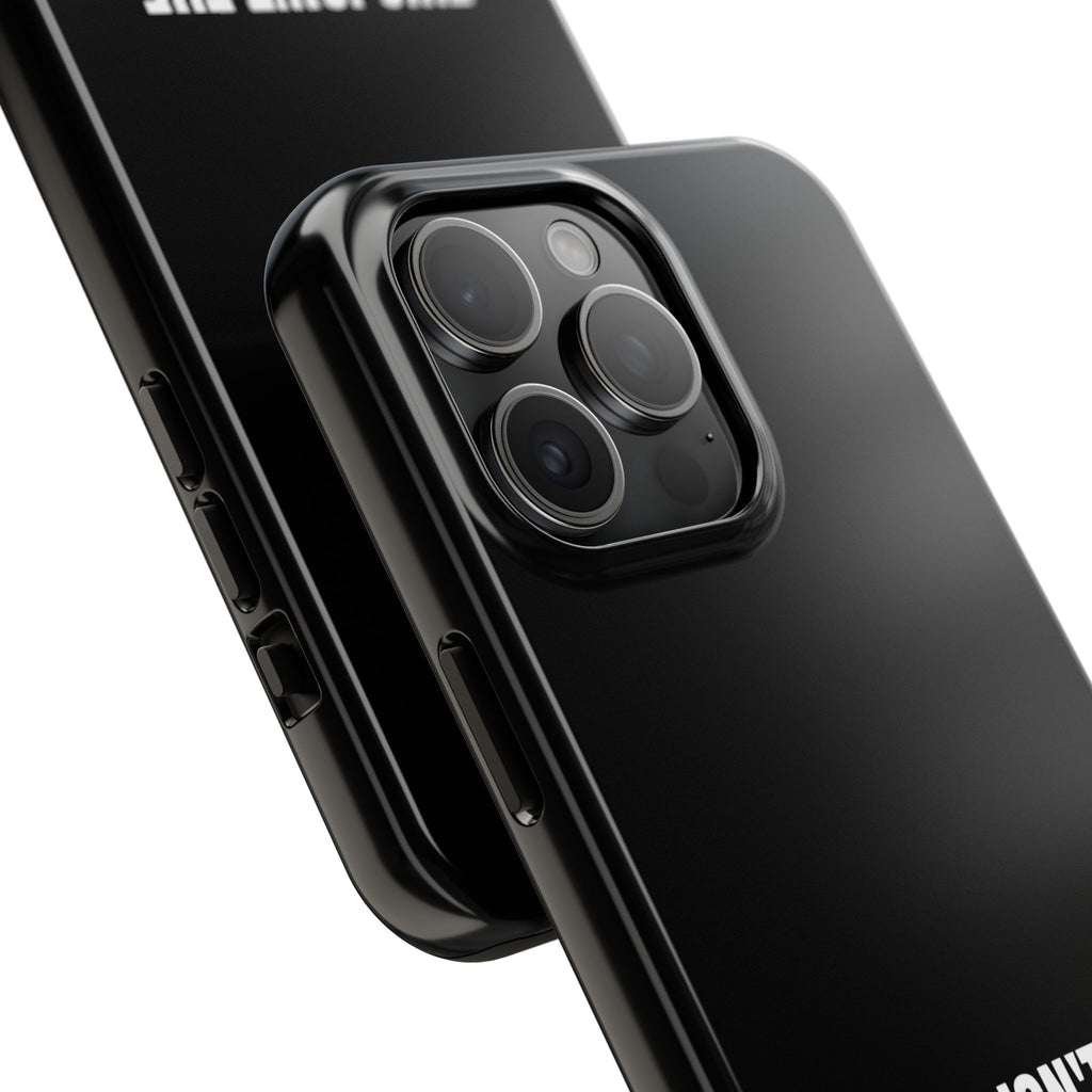 36 - Phone case Tough Phone Case — "This Isn't the End of My Story" Motivational Black Protective Cover