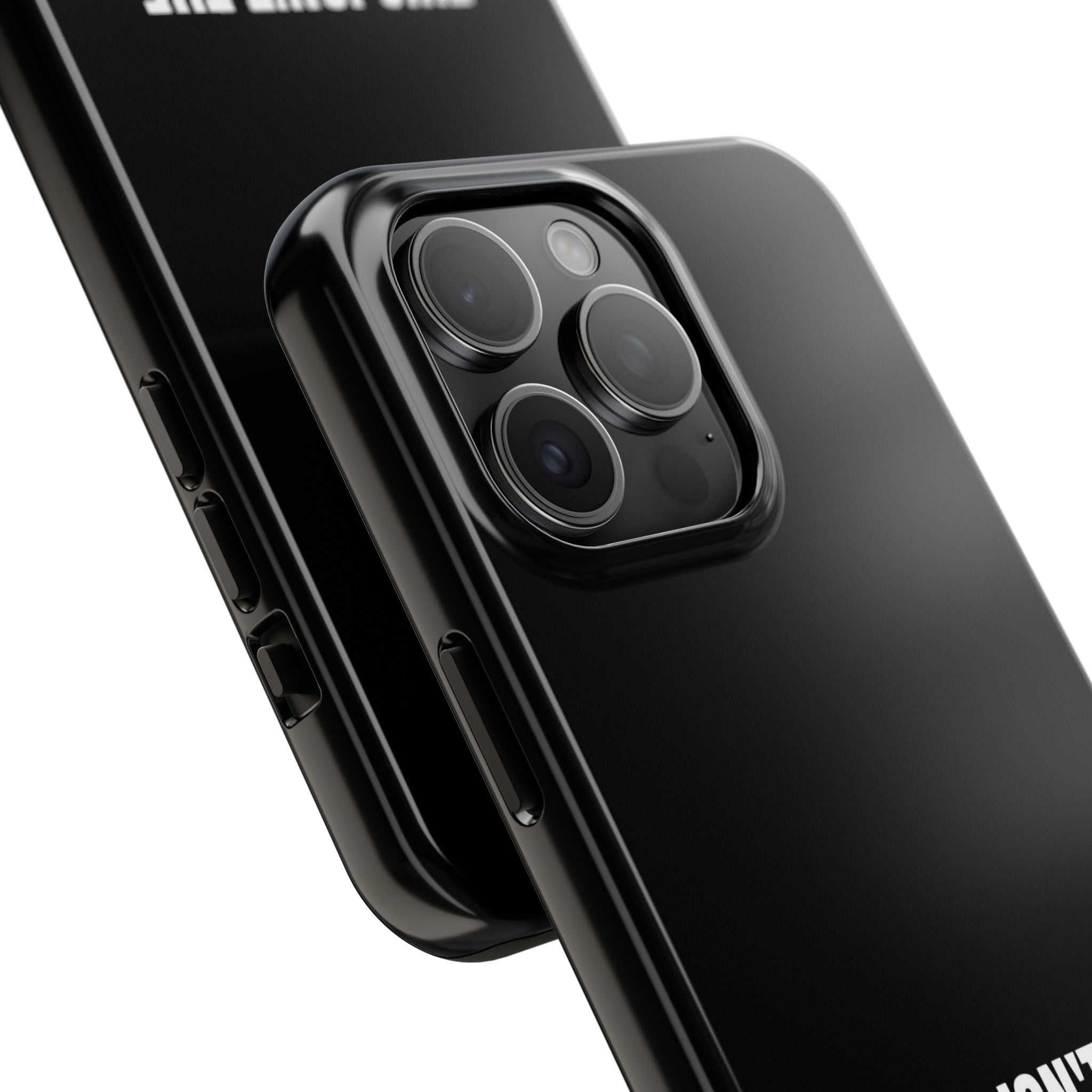 36 - Phone case Tough Phone Case — "This Isn't the End of My Story" Motivational Black Protective Cover