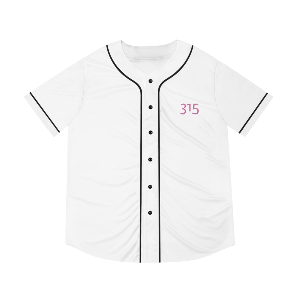 Stylish Men's Baseball Jersey with Custom Number 315