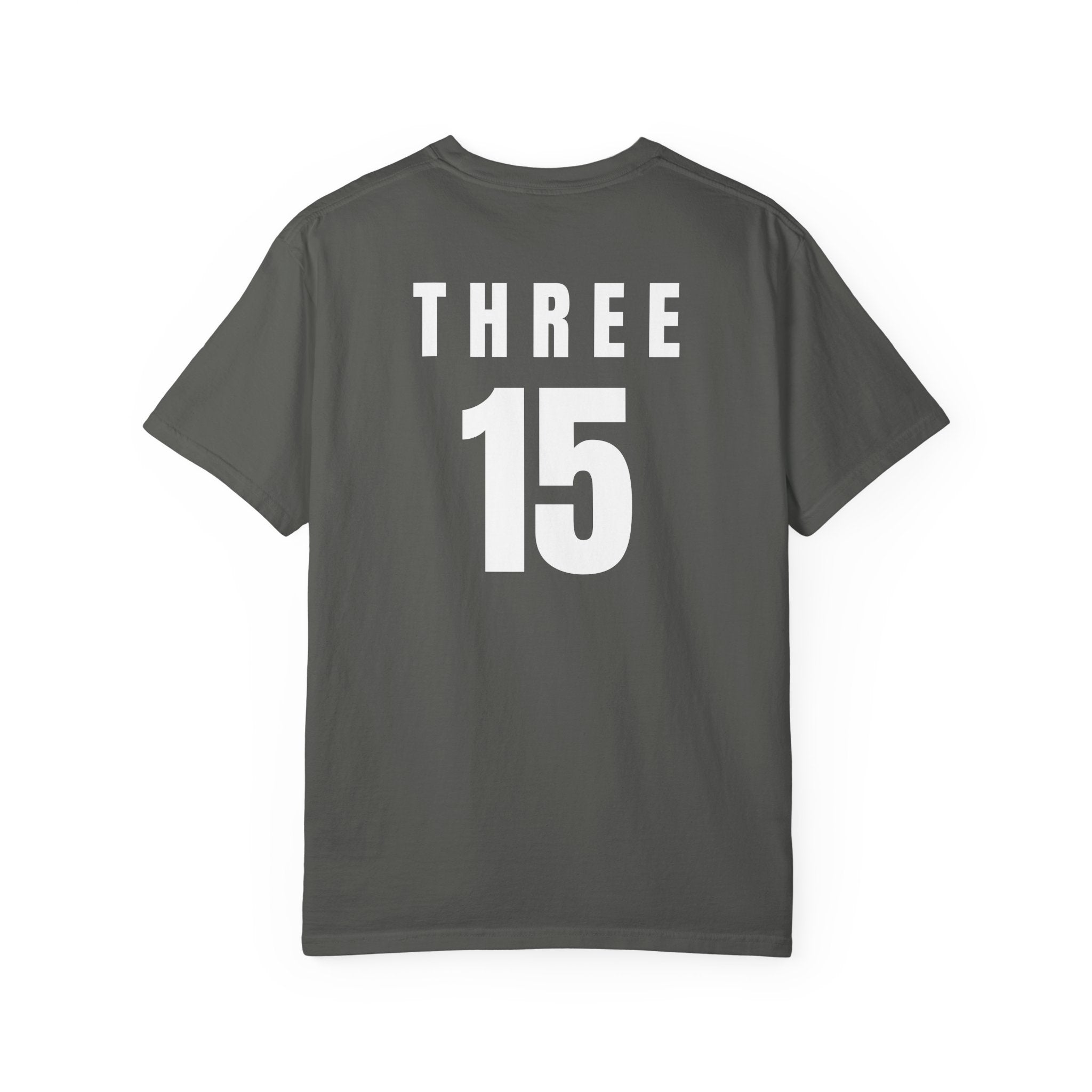 1 - Three 15 Multi Colors Front and Back Graphic T-Shirt