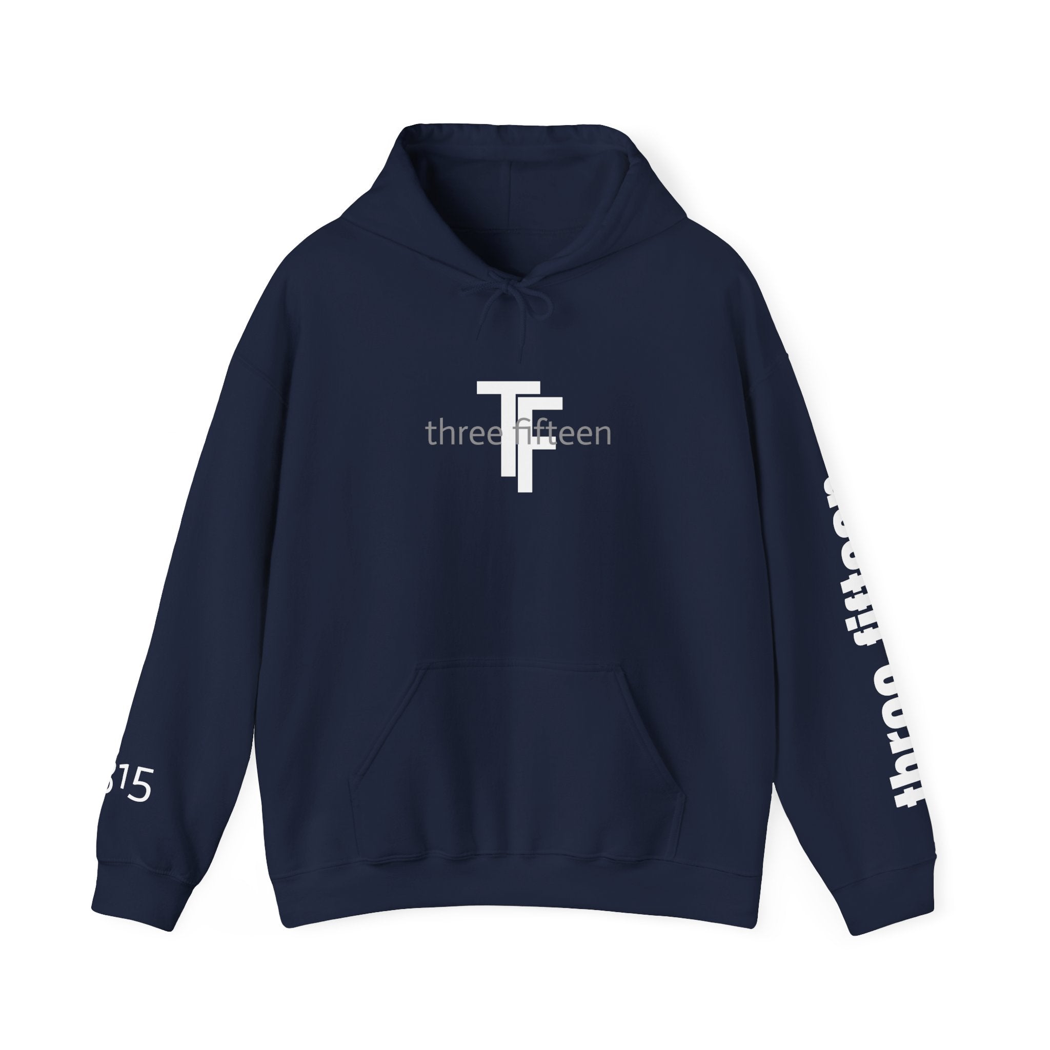 16 - Multi Color Printed Three-Fifteen Inspirational Quote Hoodie - This Isn't The End Of My Story