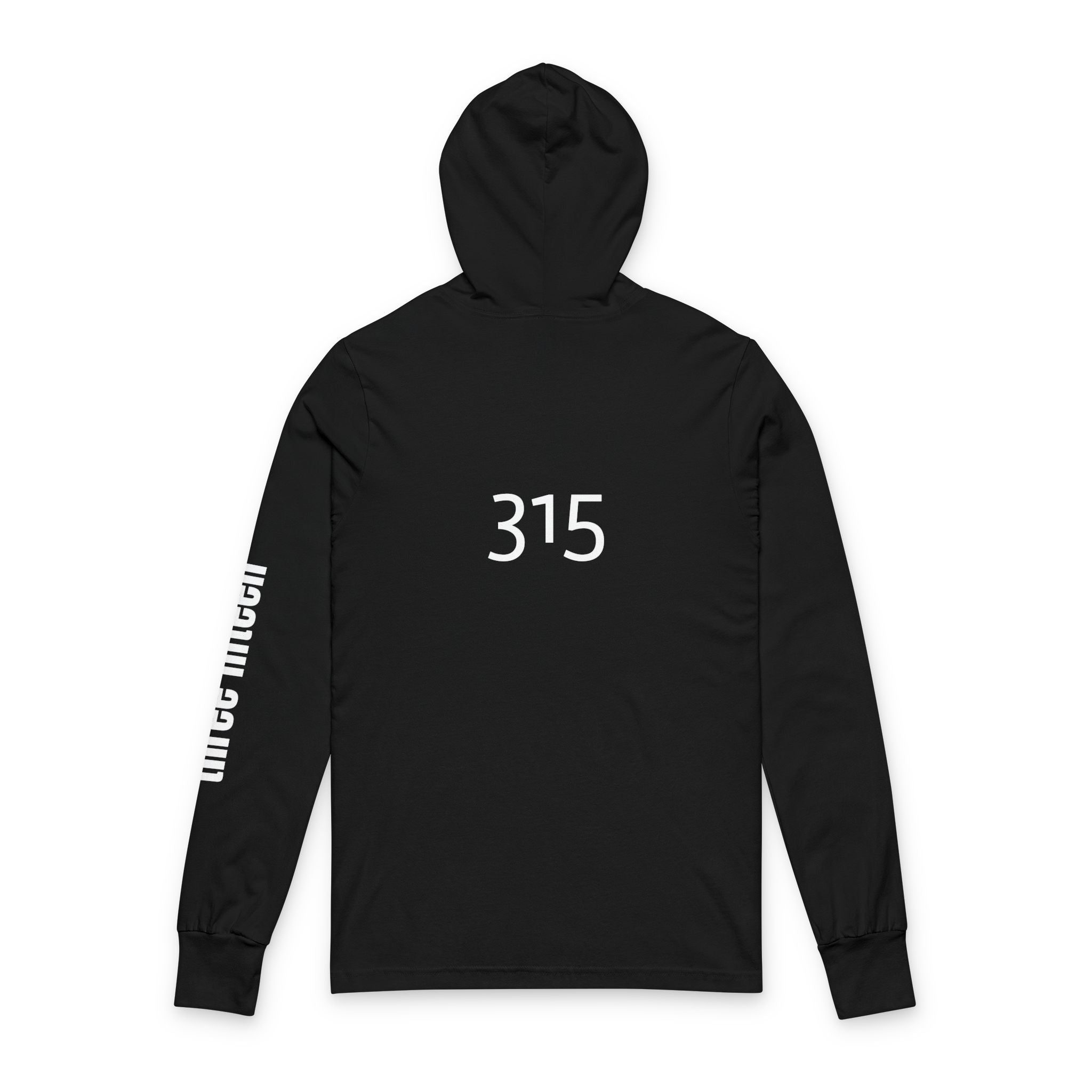 13 - Multi Color Inspirational Unisex Hooded Long Sleeve Tee - "This Isn't the End of My Story"