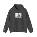 16 - Multi Color - Embroidered Hope Matters - Hoodie — Minimal Black Square Anchor Logo Pullover