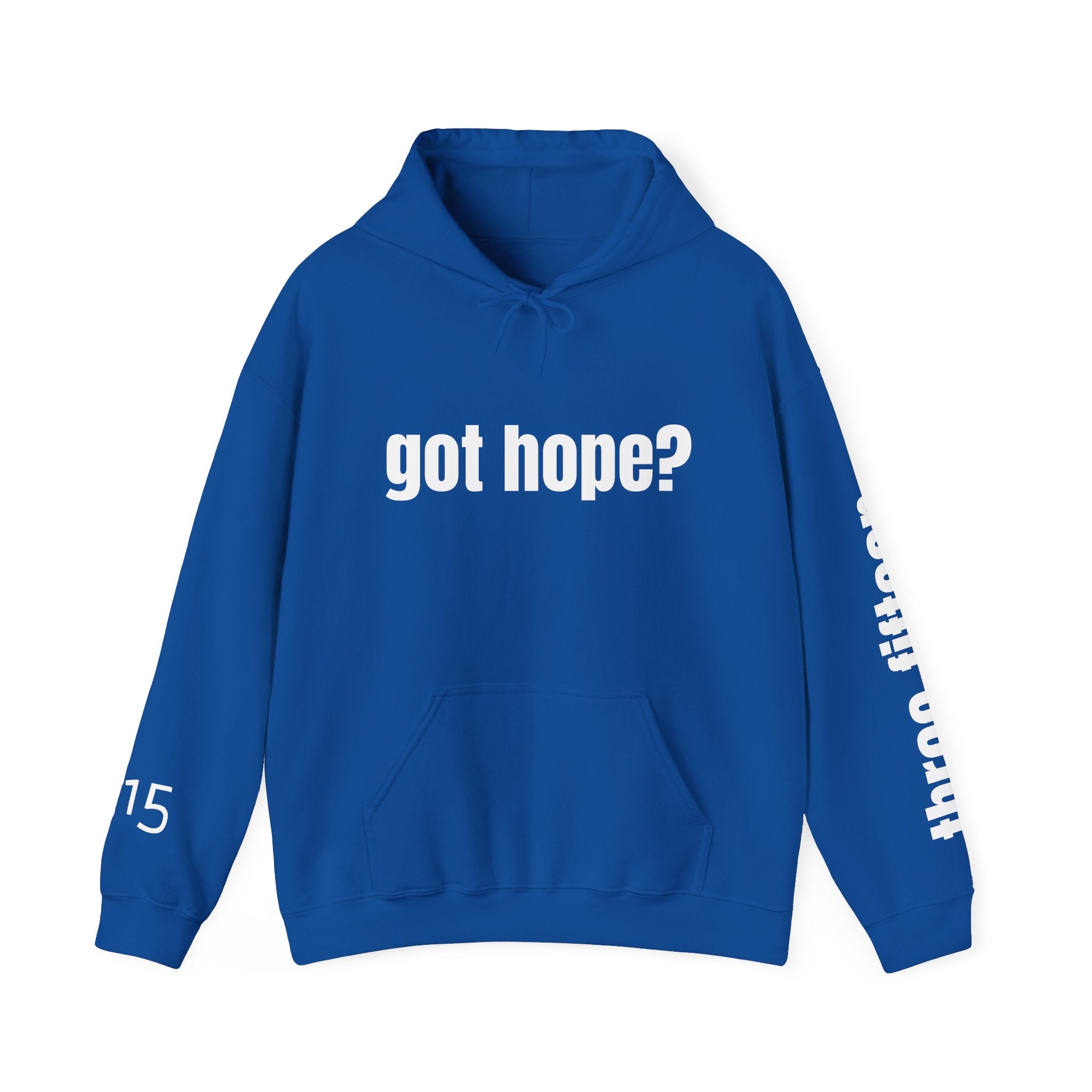 Multi Colors “What the World Needs Now - HOPE”" Inspirational Quote Hoodie - This Isn't The End Of My Story