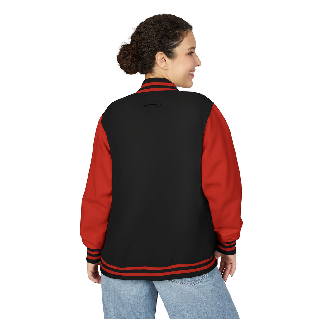 Multi Color Unisex Heavyweight Letterman Jacket - Classic Athletic Style with 315 Detail
