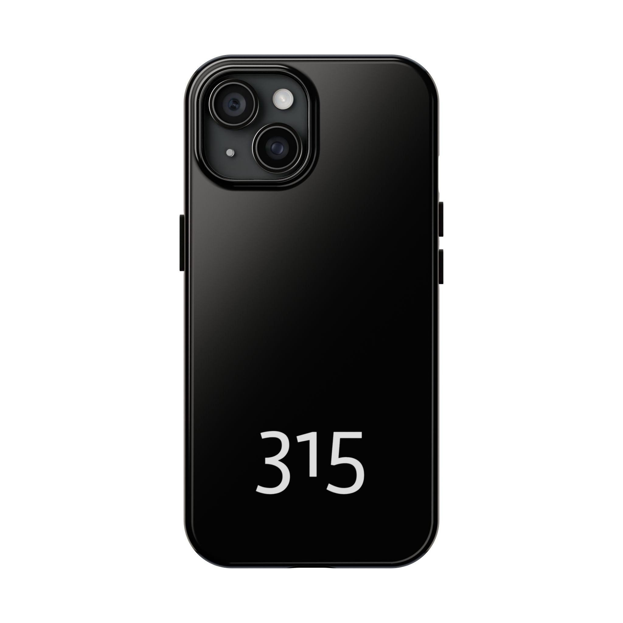 36 - Phone case 315 Tough Phone Case — Motivational Black Protective Cover