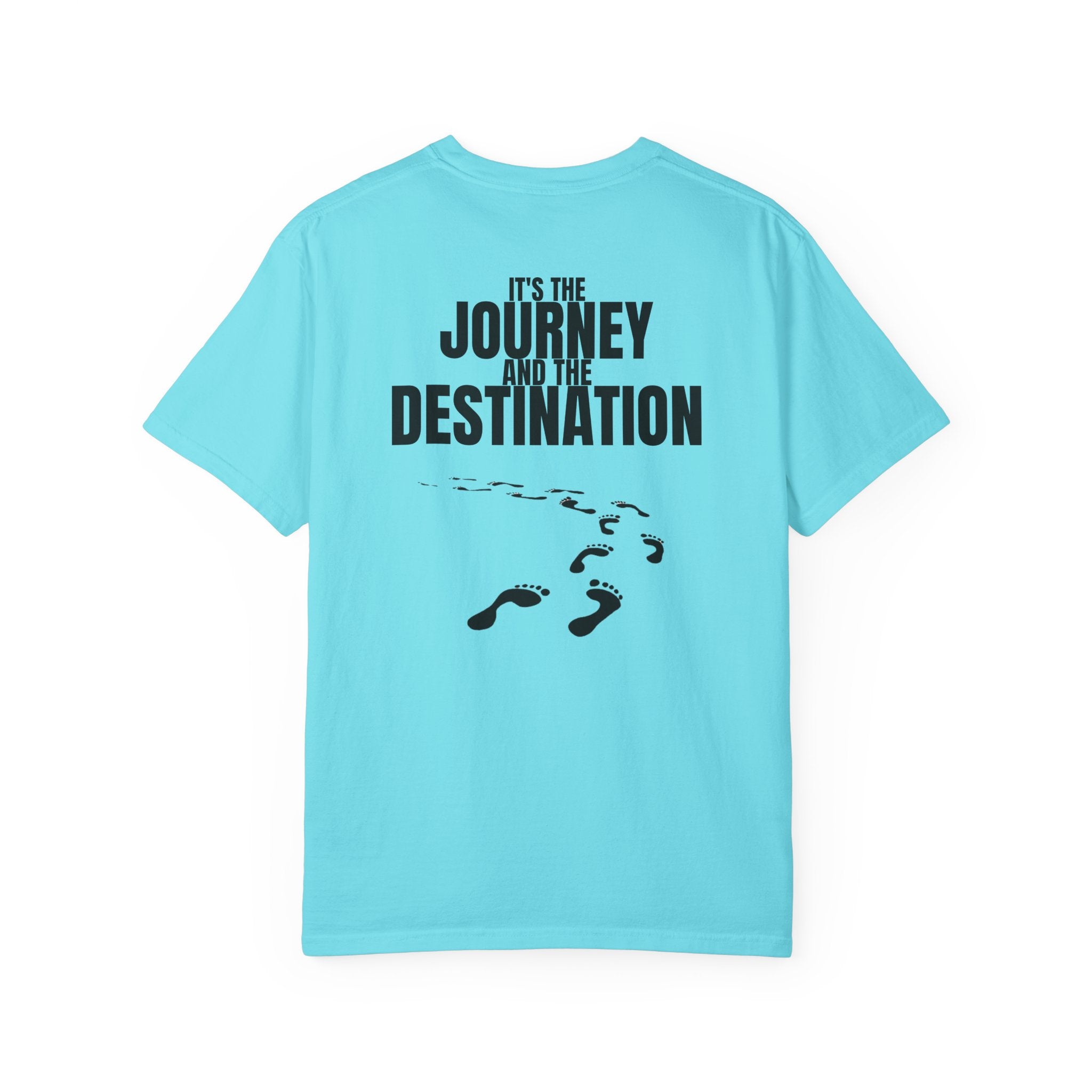 Square 315 Multi Color - It’s the Journey and the Destination Multi Colors 315 Graphic T-Shirt