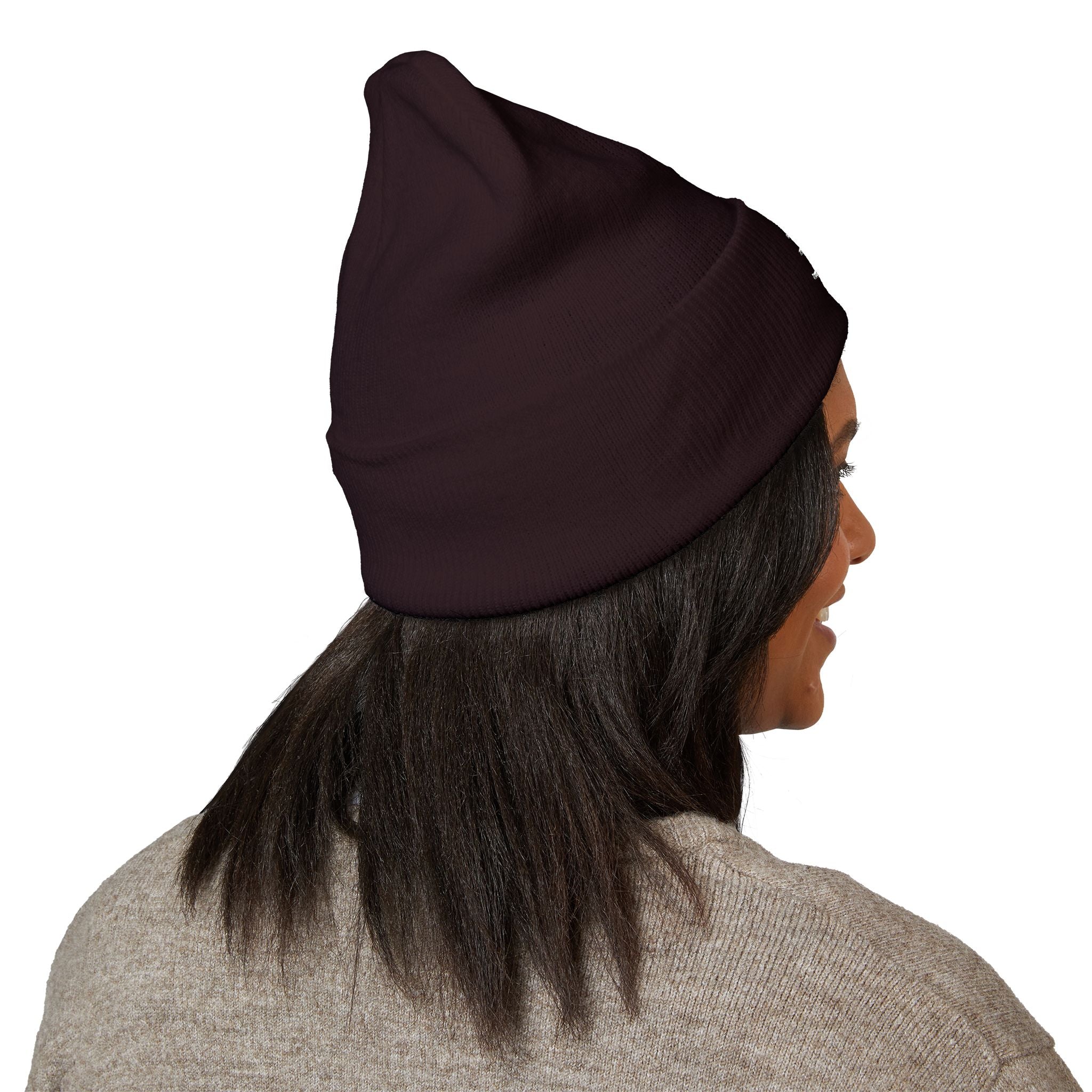Embroidered Classic Cuffed Beanie - Stylish Warmth for Every Occasion
