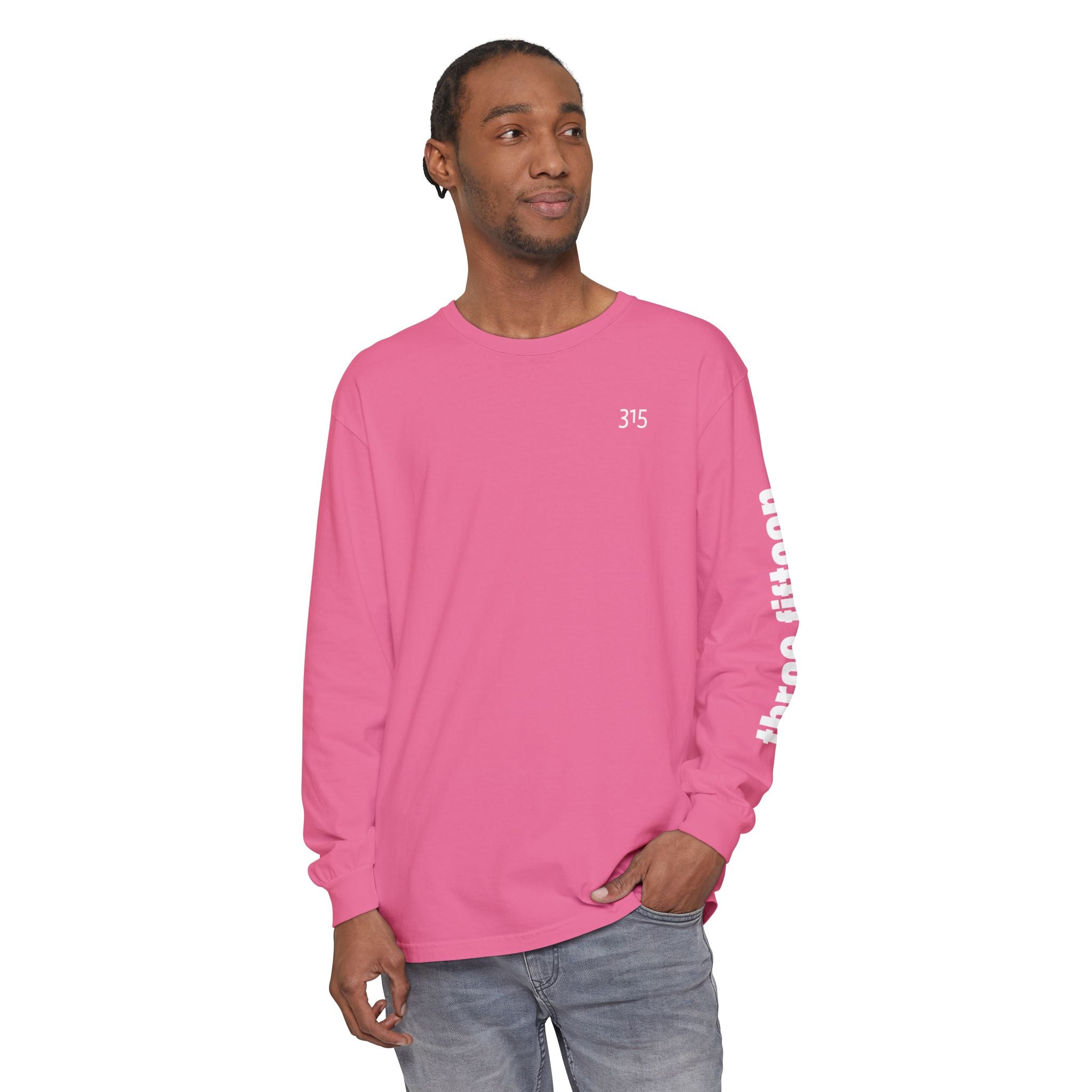 12 - 315 Three Fifteen Multi Color Unisex Long Sleeve T-Shirt - Inspirational Casual Wear