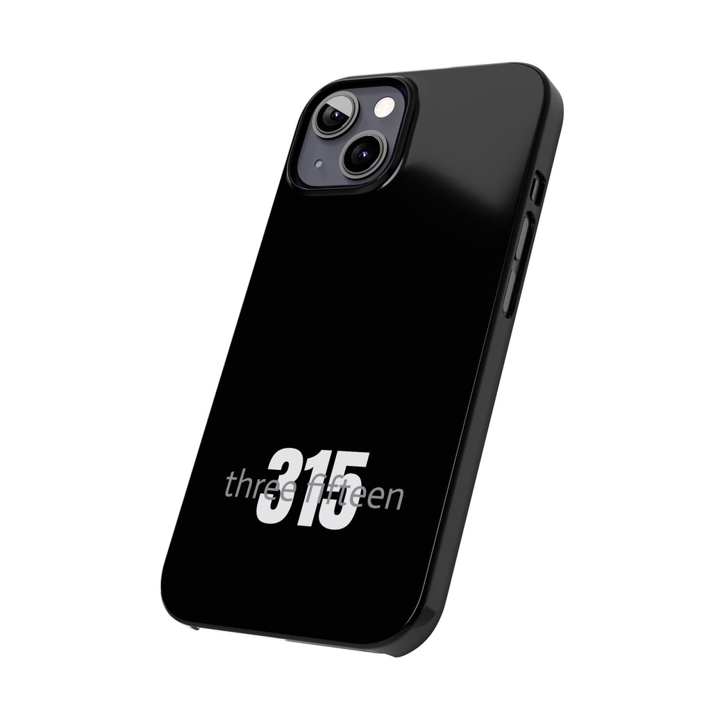 Copy of 36 - Phone case 315 Slim Phone Case — Motivational Black Protective Cover