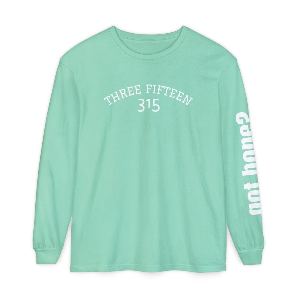 12 - Long sleeve tee 315 The Greatest of These Unisex Long Sleeve T-Shirt - Inspirational Casual Wear