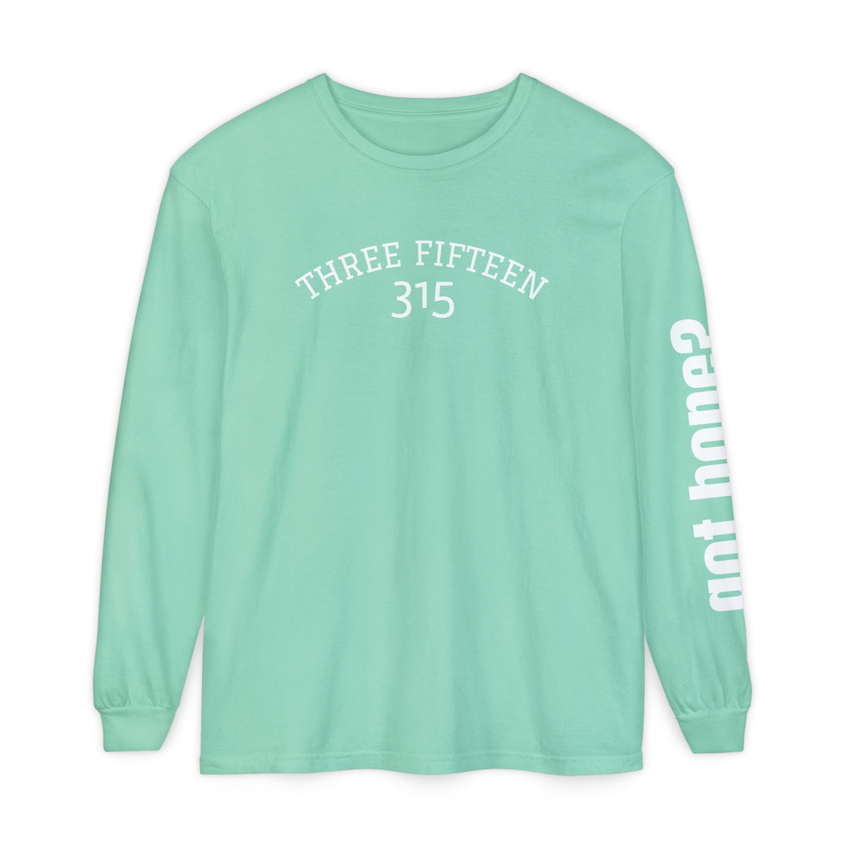 12 - Long sleeve tee 315 The Greatest of These Unisex Long Sleeve T-Shirt - Inspirational Casual Wear