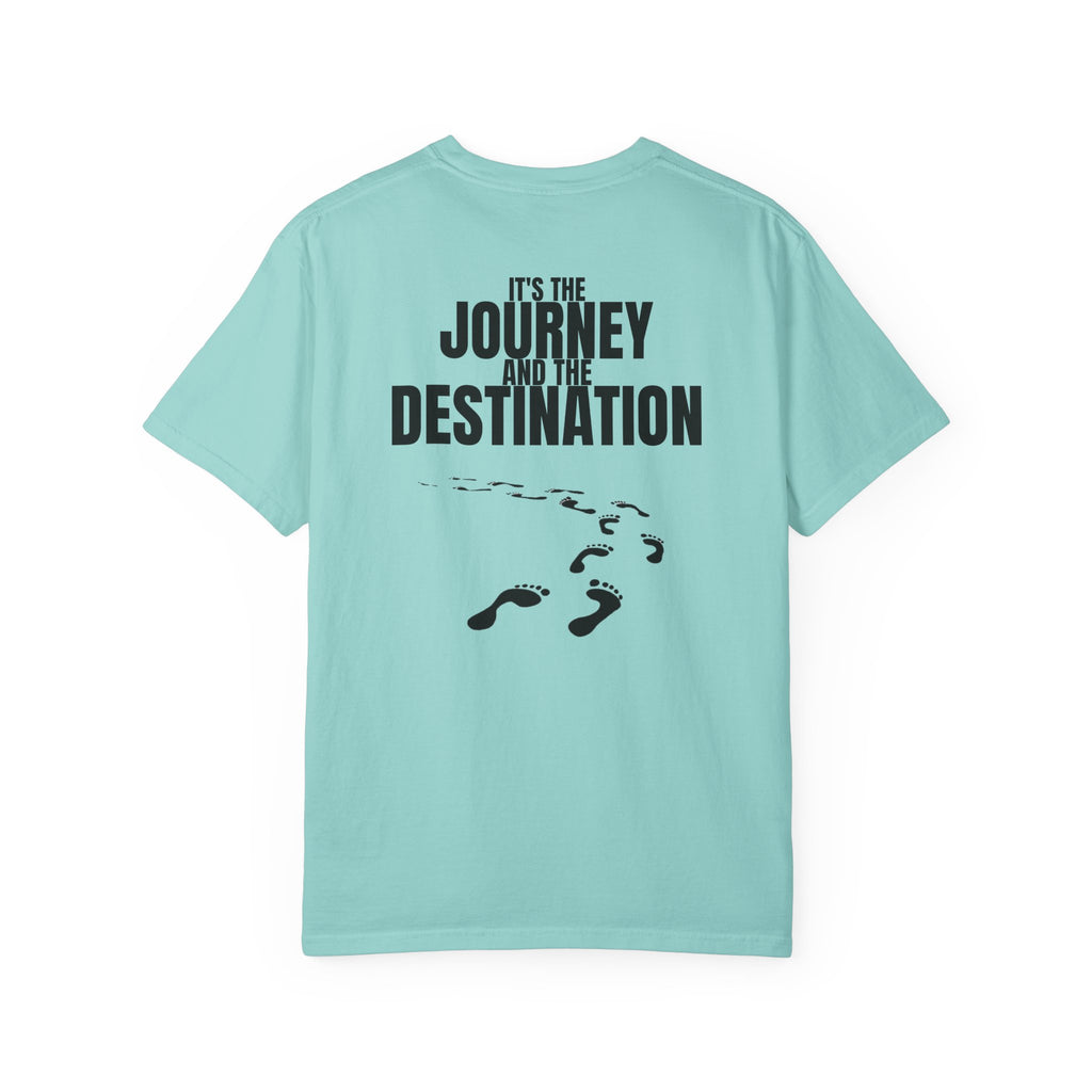Square 315 Multi Color - It’s the Journey and the Destination Multi Colors 315 Graphic T-Shirt