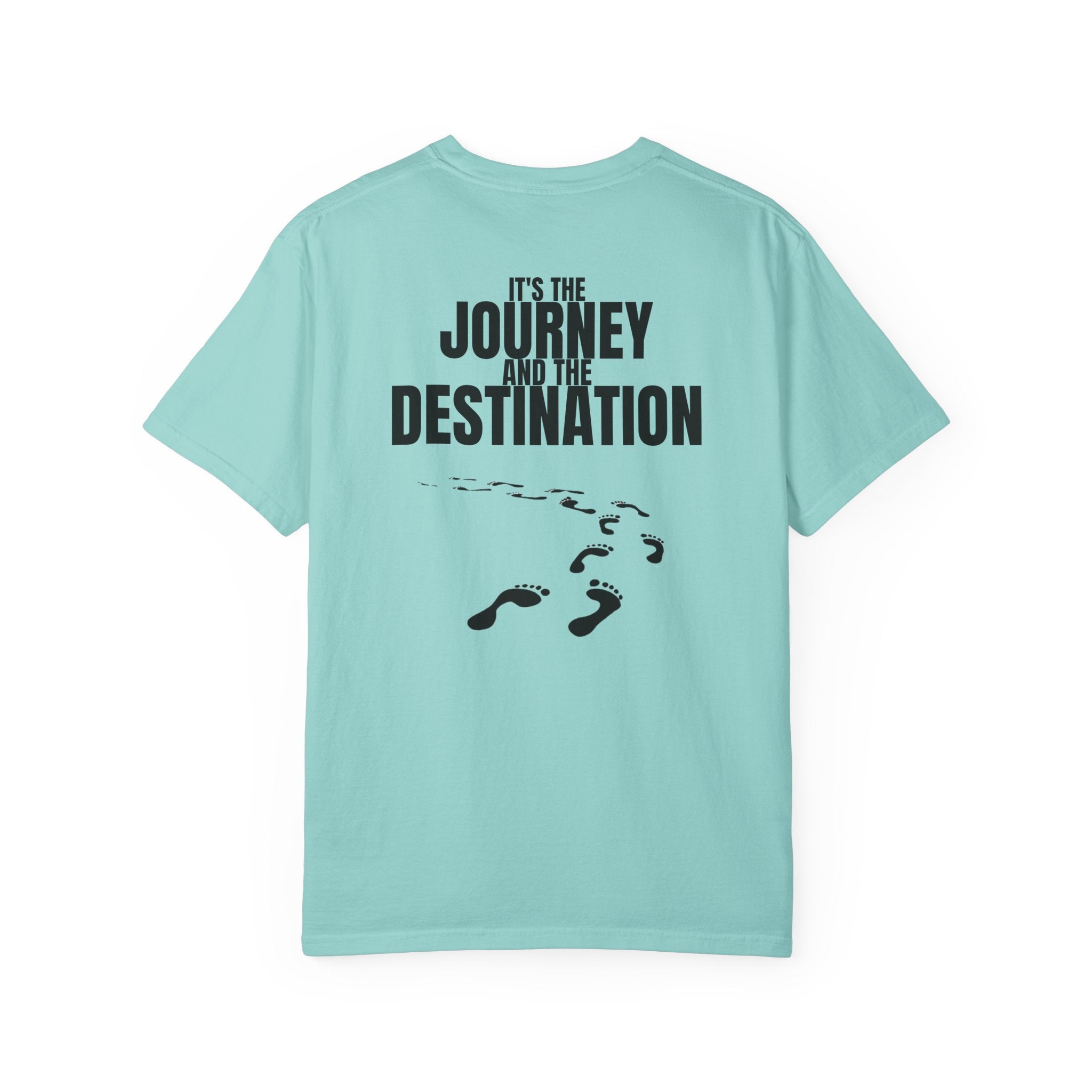Square 315 Multi Color - It’s the Journey and the Destination Multi Colors 315 Graphic T-Shirt