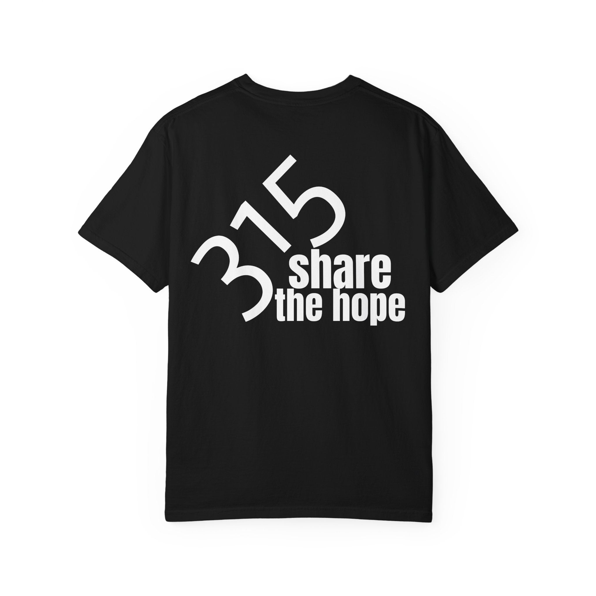 1 - Multi Colors 315 "Share the Hope" Graphic T-Shirt