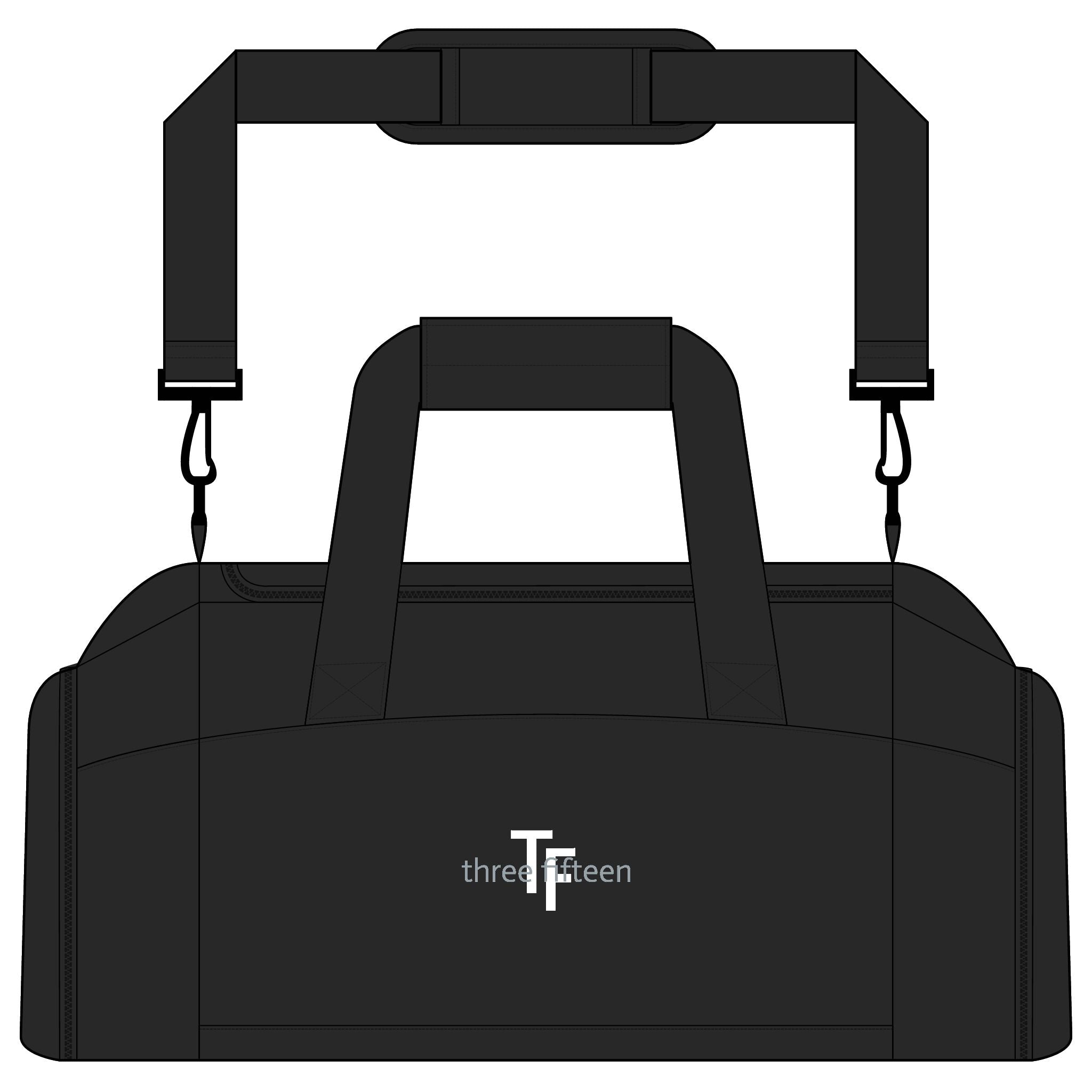 34 - Gym Bag — Minimal Logo Duffle for Athletes & Trainers