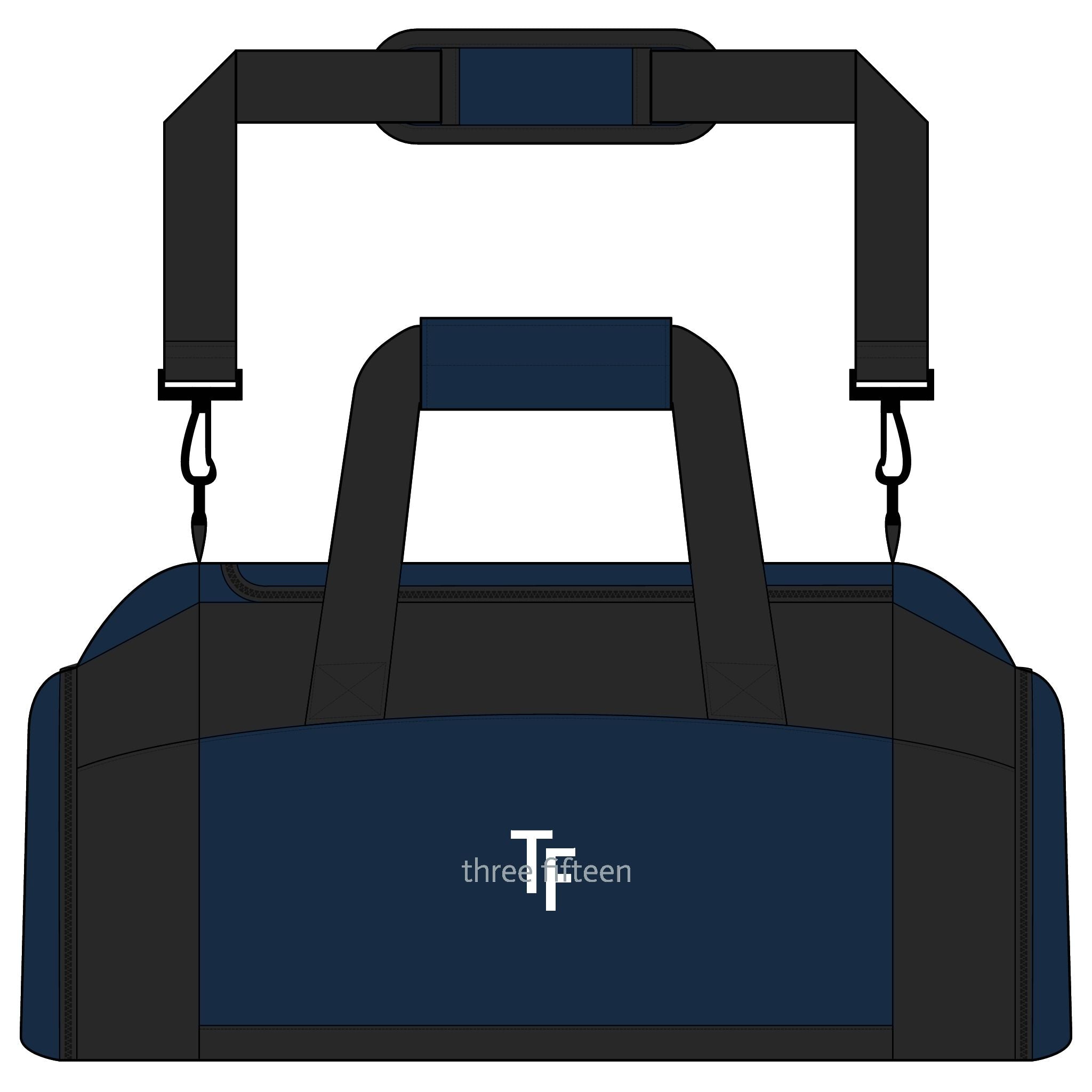34 - Gym Bag — Minimal Logo Duffle for Athletes & Trainers