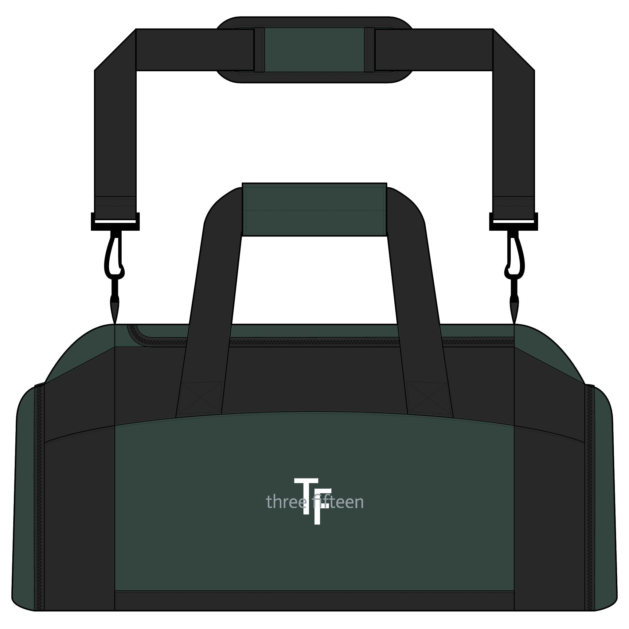 34 - Gym Bag — Minimal Logo Duffle for Athletes & Trainers