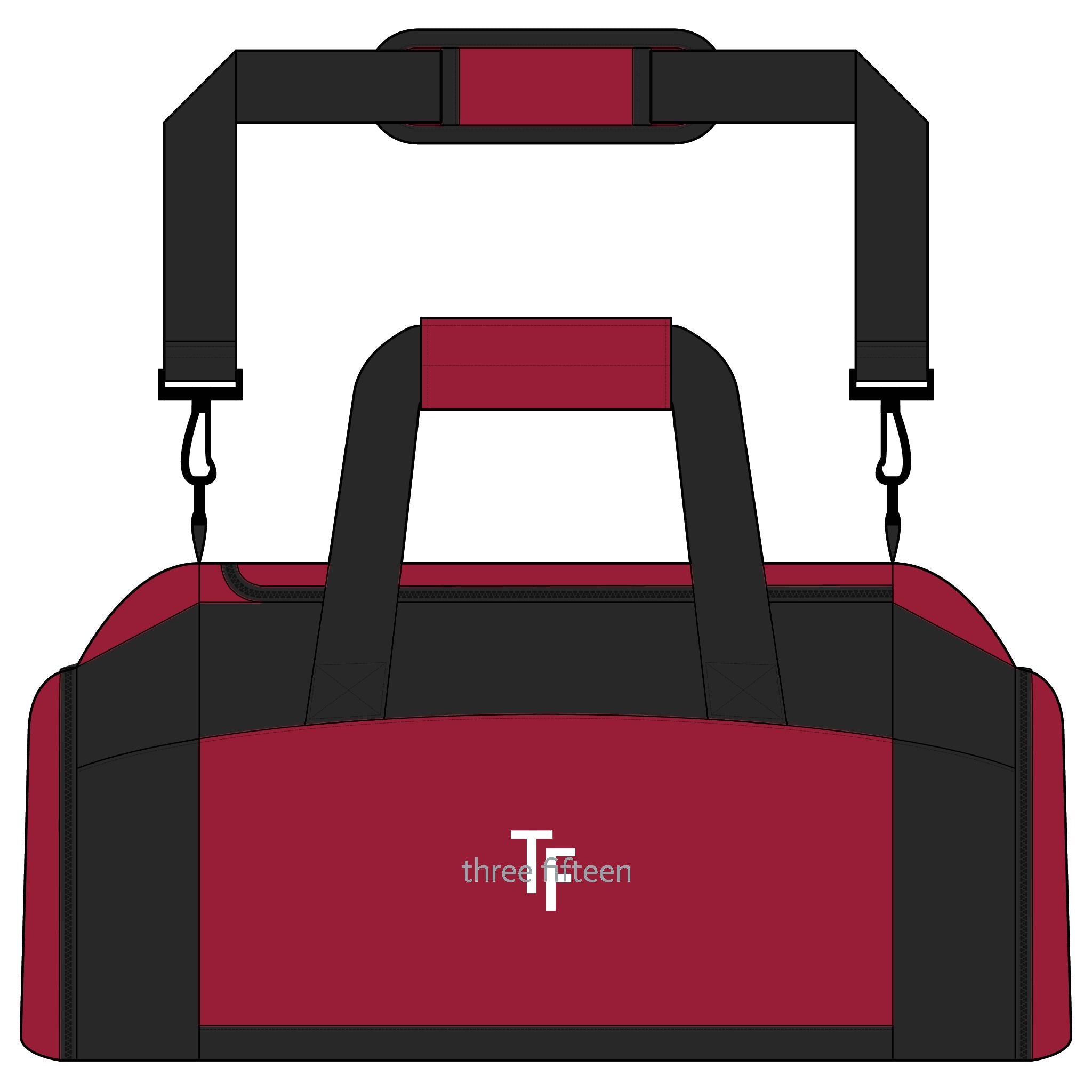 34 - Gym Bag — Minimal Logo Duffle for Athletes & Trainers