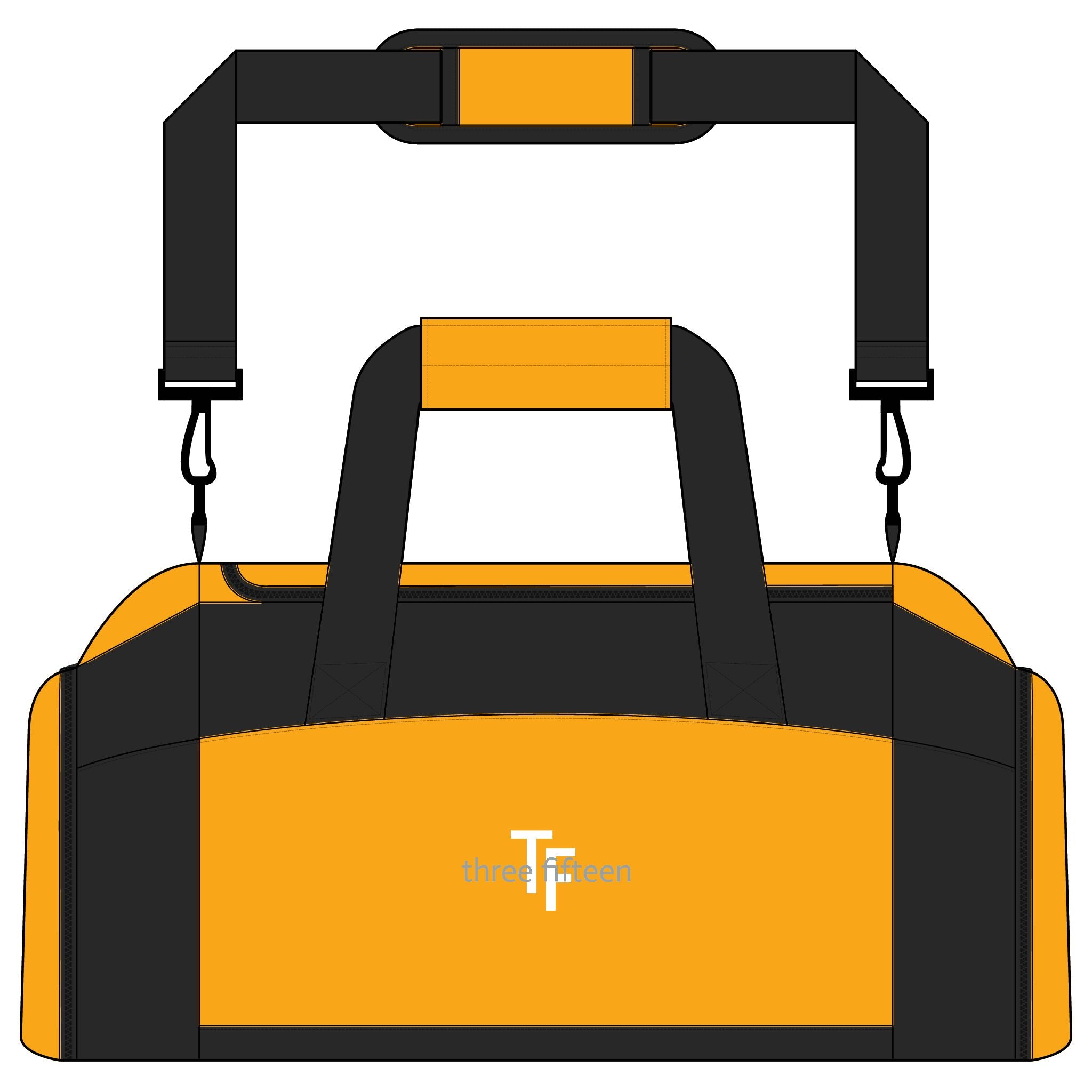34 - Gym Bag — Minimal Logo Duffle for Athletes & Trainers