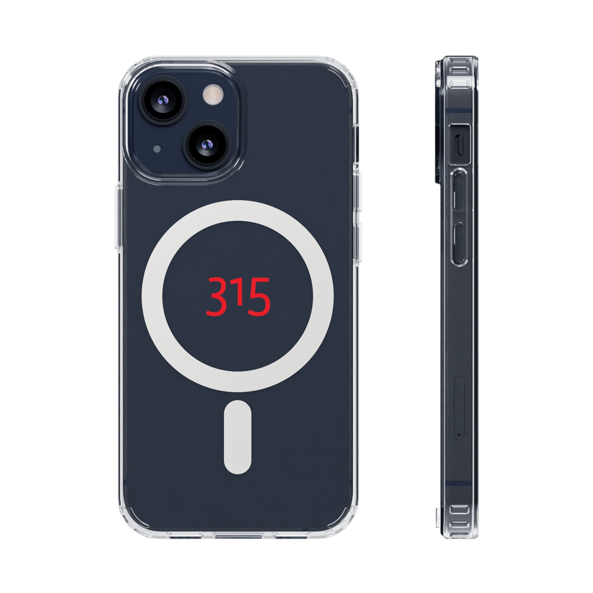 Clear Magnetic Impact Phone Case — Transparent Shockproof MagSafe-Compatible