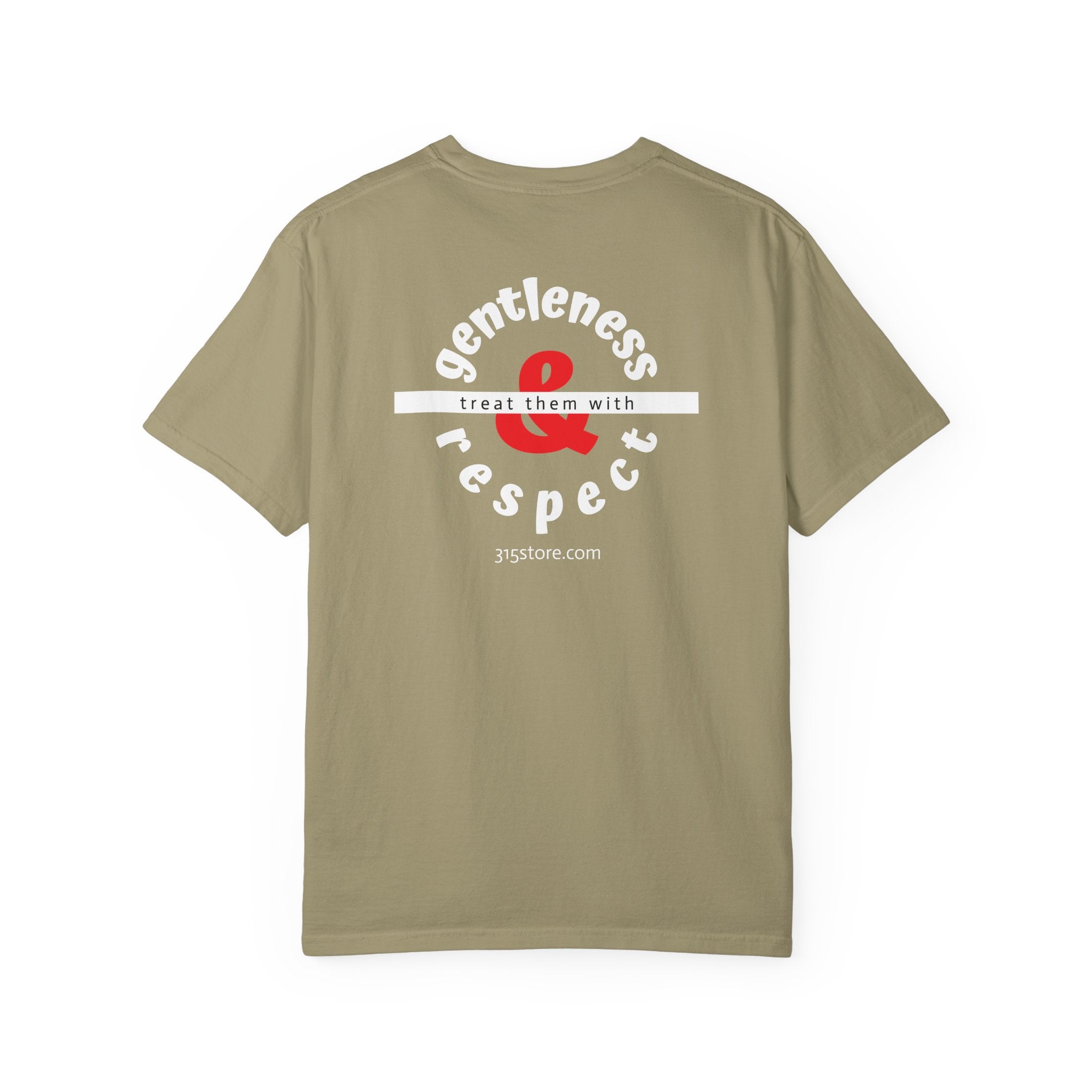 1 - Multi Color Tee - Gentleness and Respect