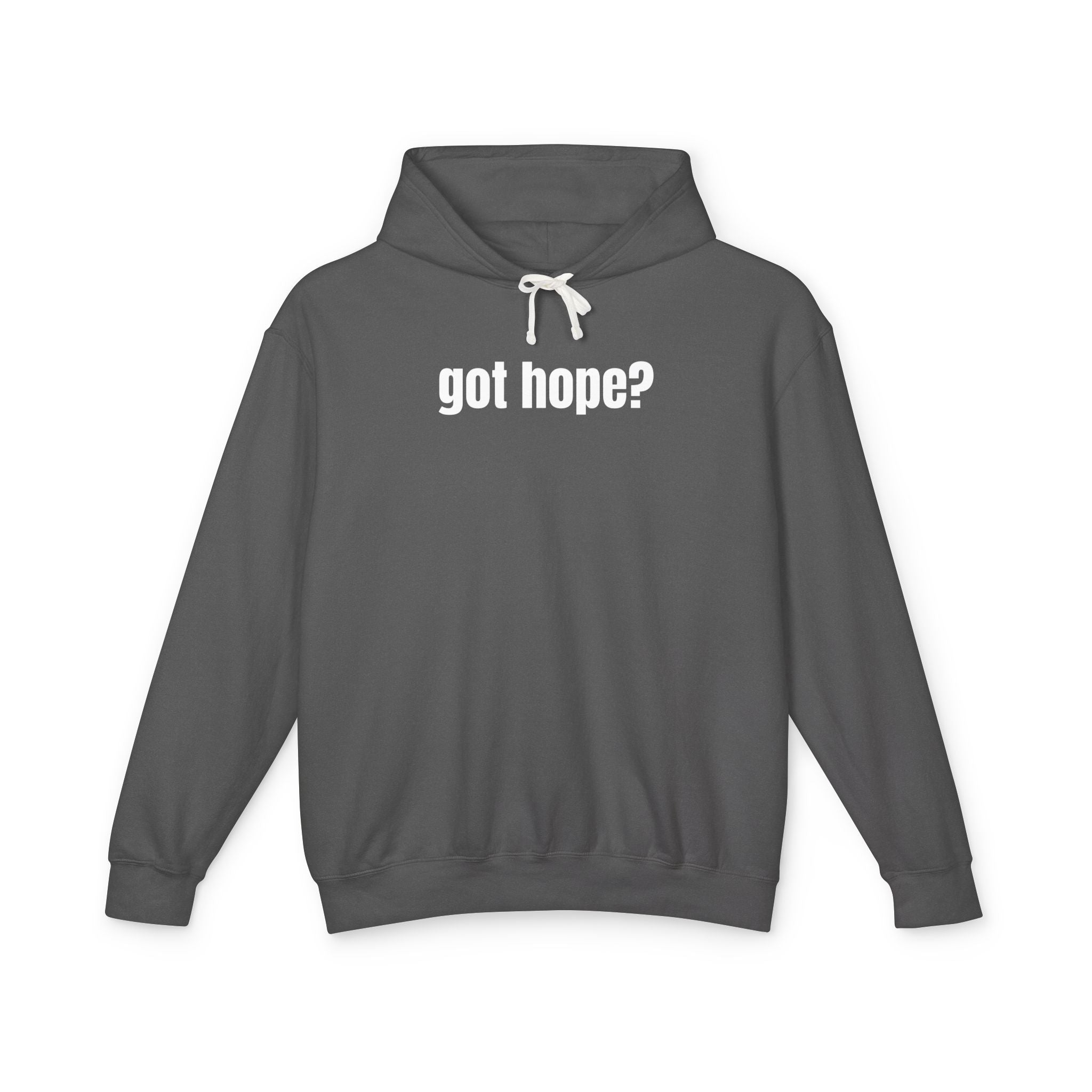 16 - Got Hope? Hoodie — Comfort Colors Minimalist Inspirational Pullover