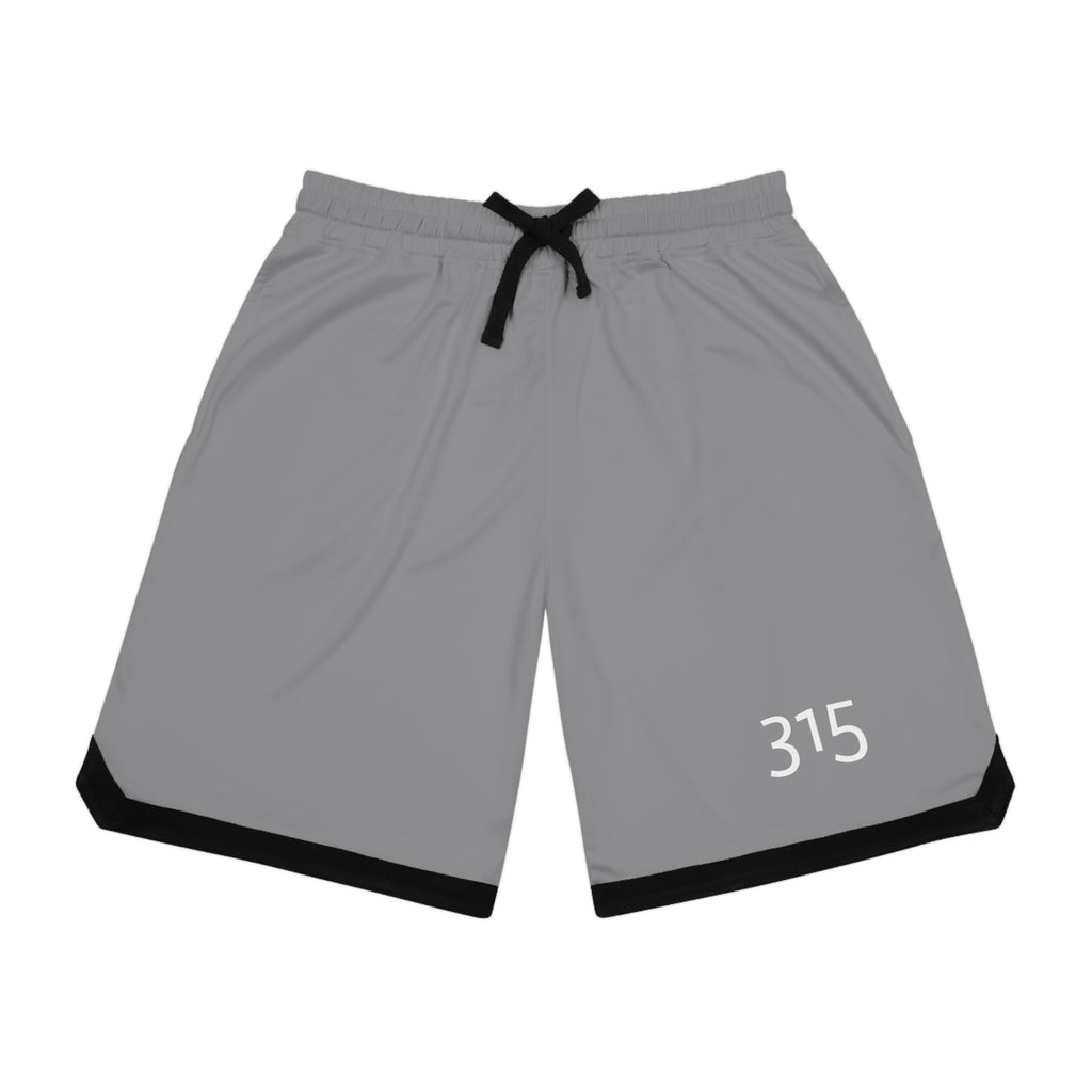 Athletic Basketball Rib Shorts for Casual Comfort